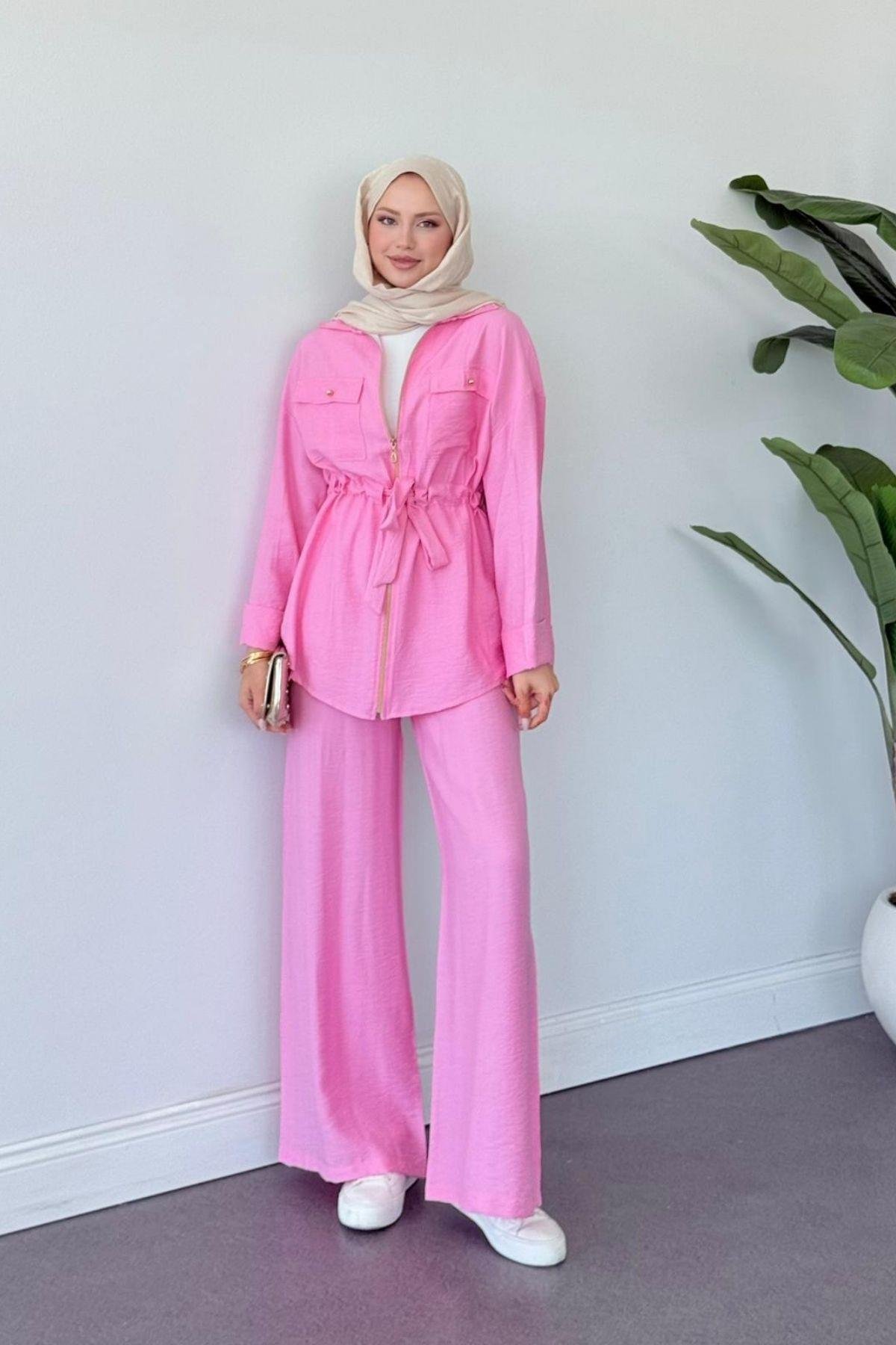 Şakayık Takım Pembe, Fiyatları Şakayık Takım Pembe- Haza Moda 