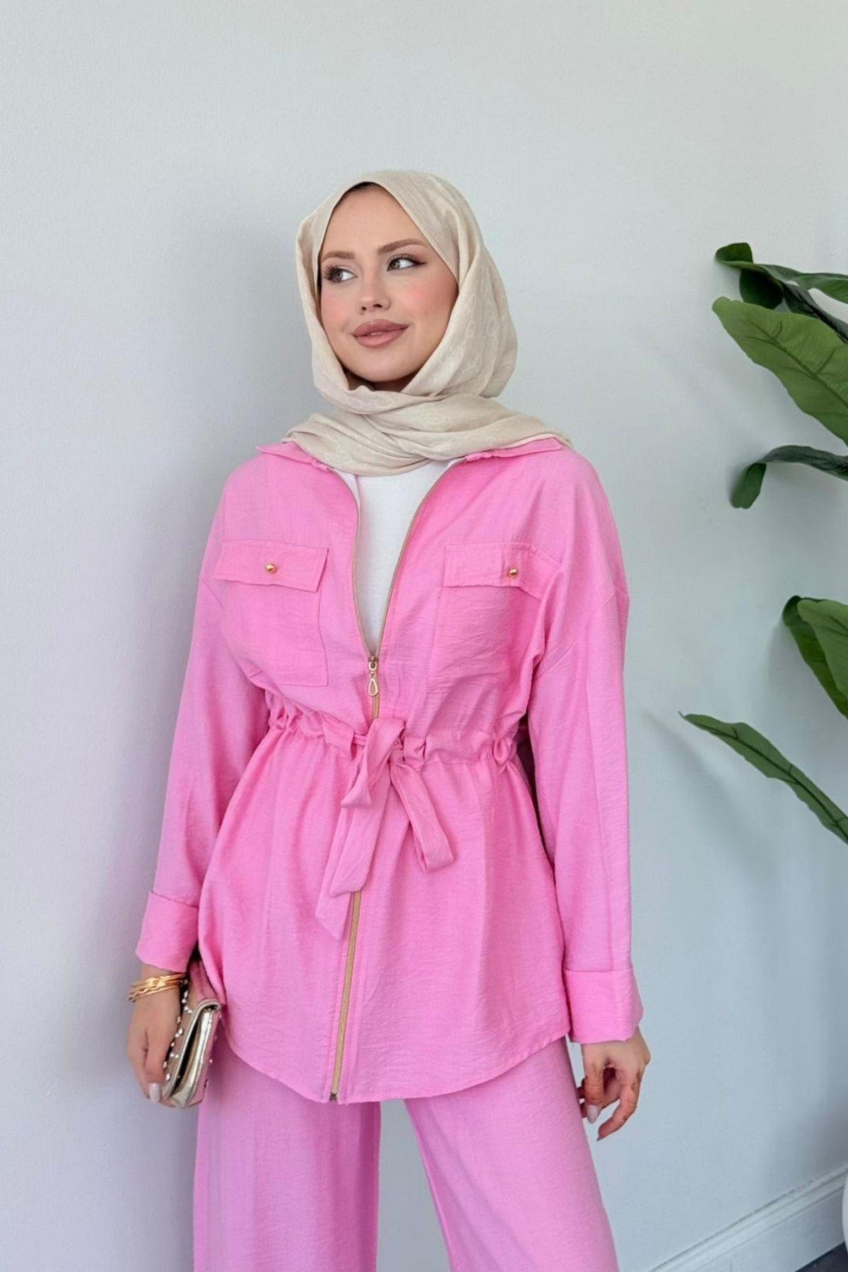 Şakayık Takım Pembe, Fiyatları Şakayık Takım Pembe- Haza Moda 