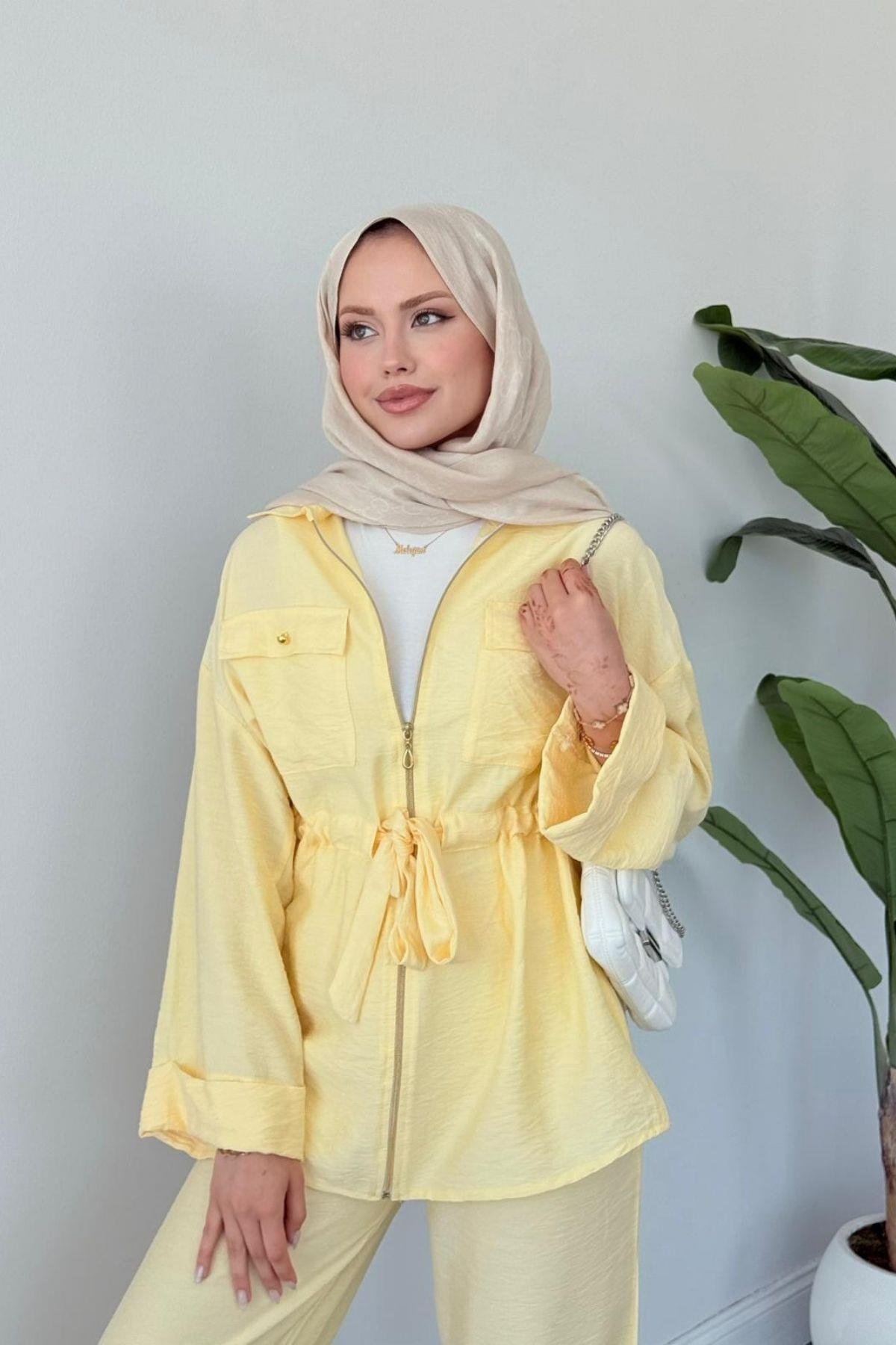 Şakayık Takım Sarı, Fiyatları Şakayık Takım Sarı- Haza Moda 