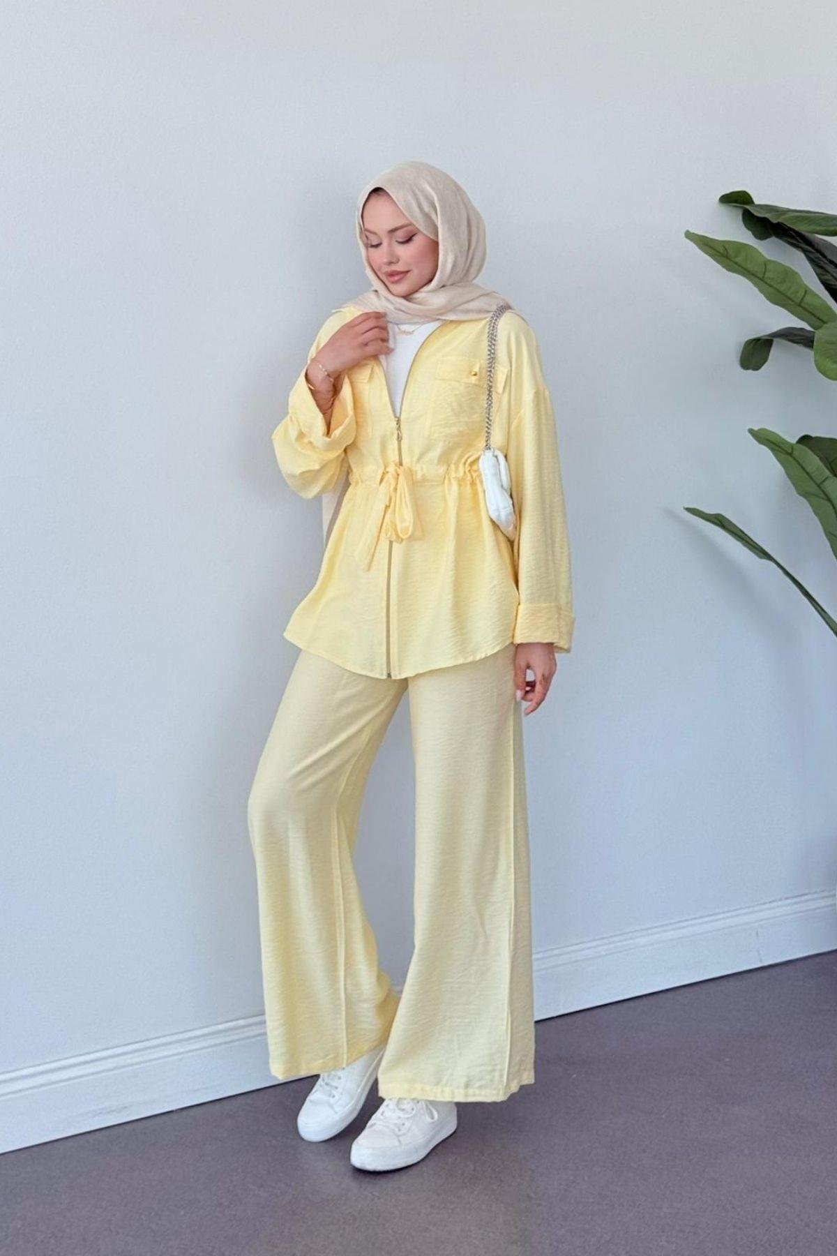 Şakayık Takım Sarı, Fiyatları Şakayık Takım Sarı- Haza Moda 