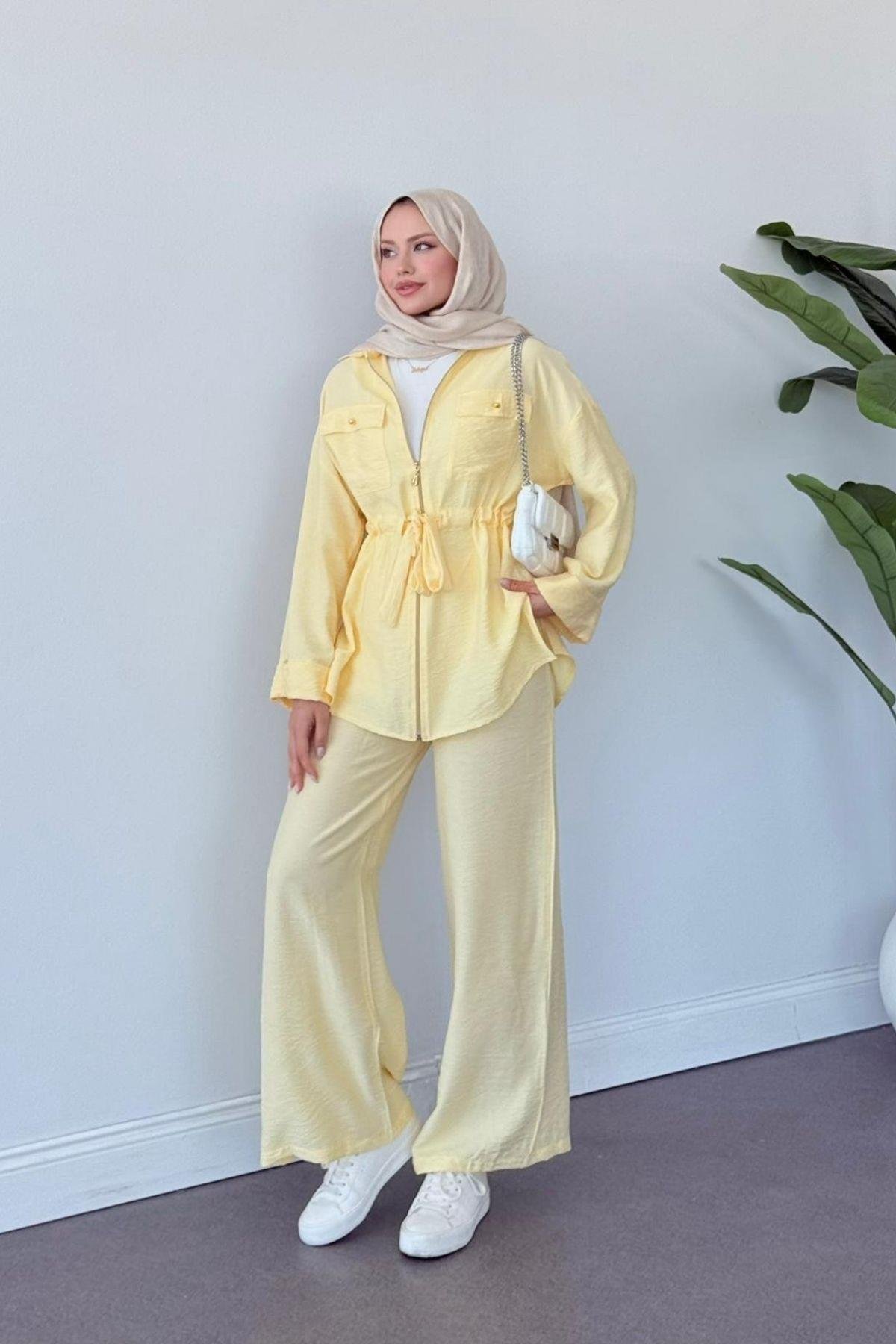 Şakayık Takım Sarı, Fiyatları Şakayık Takım Sarı- Haza Moda 