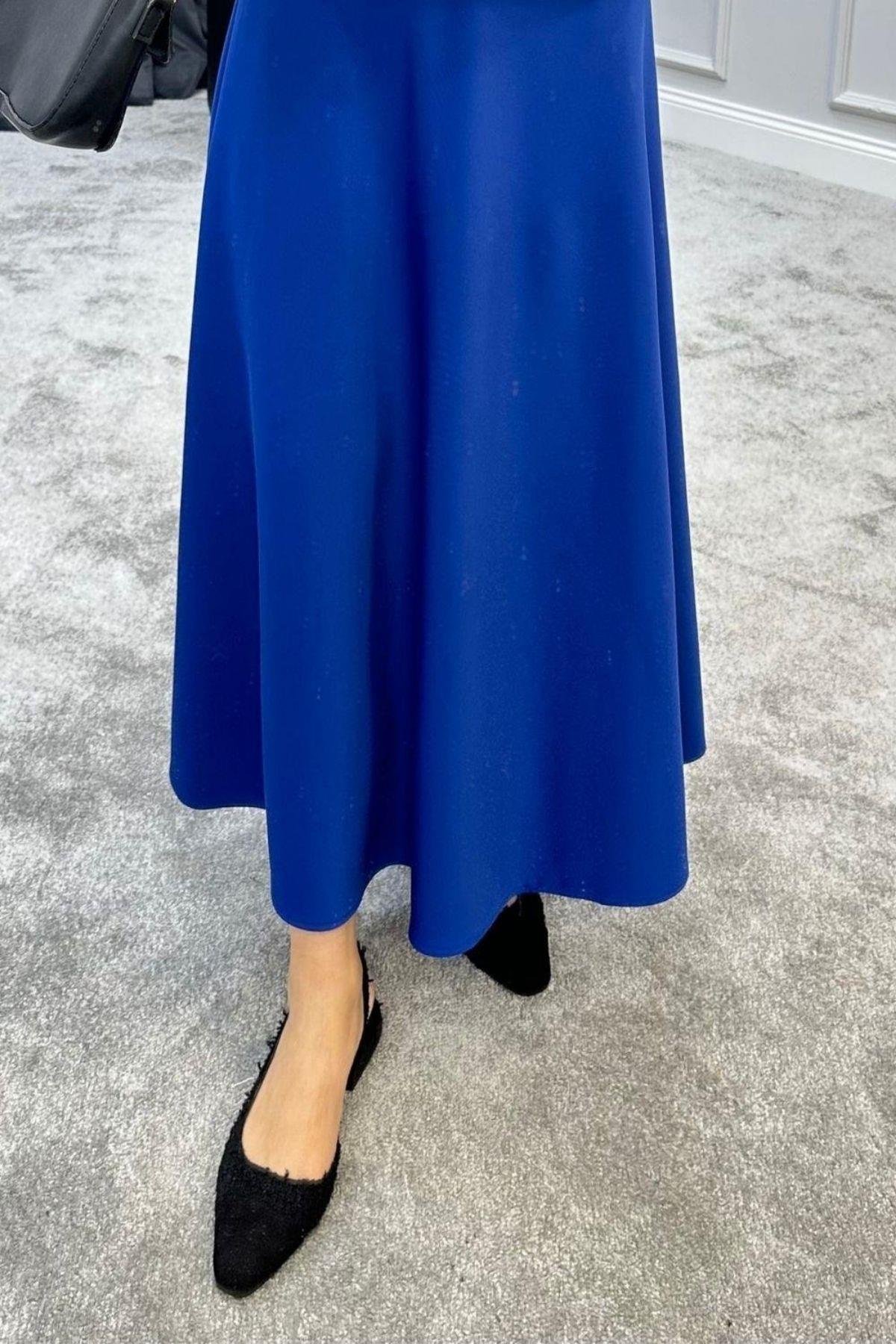 Scuba Etek Saks, Fiyatları Scuba Etek Saks – Haza Moda | Tesettür Giyim