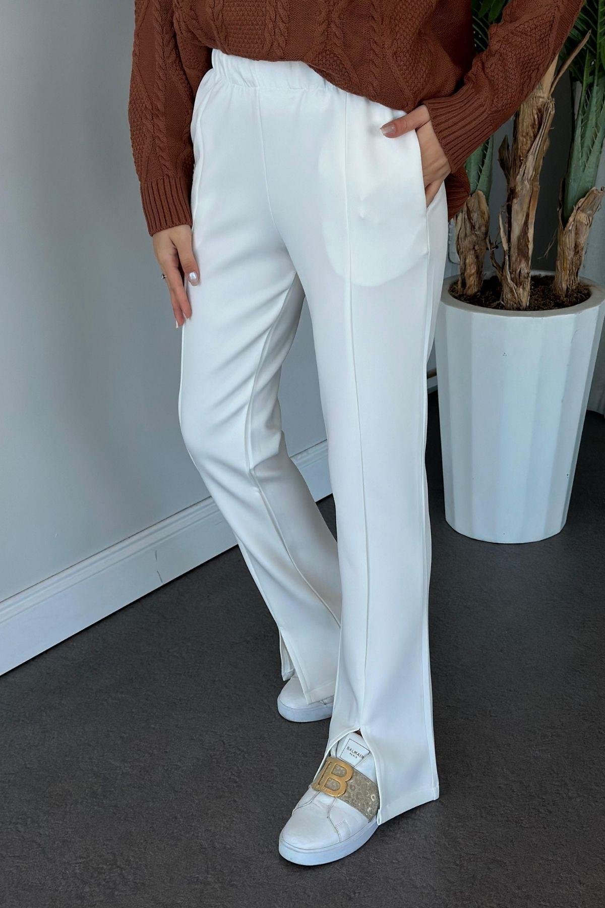 Scuba Pantolon Ekru, Fiyatları 