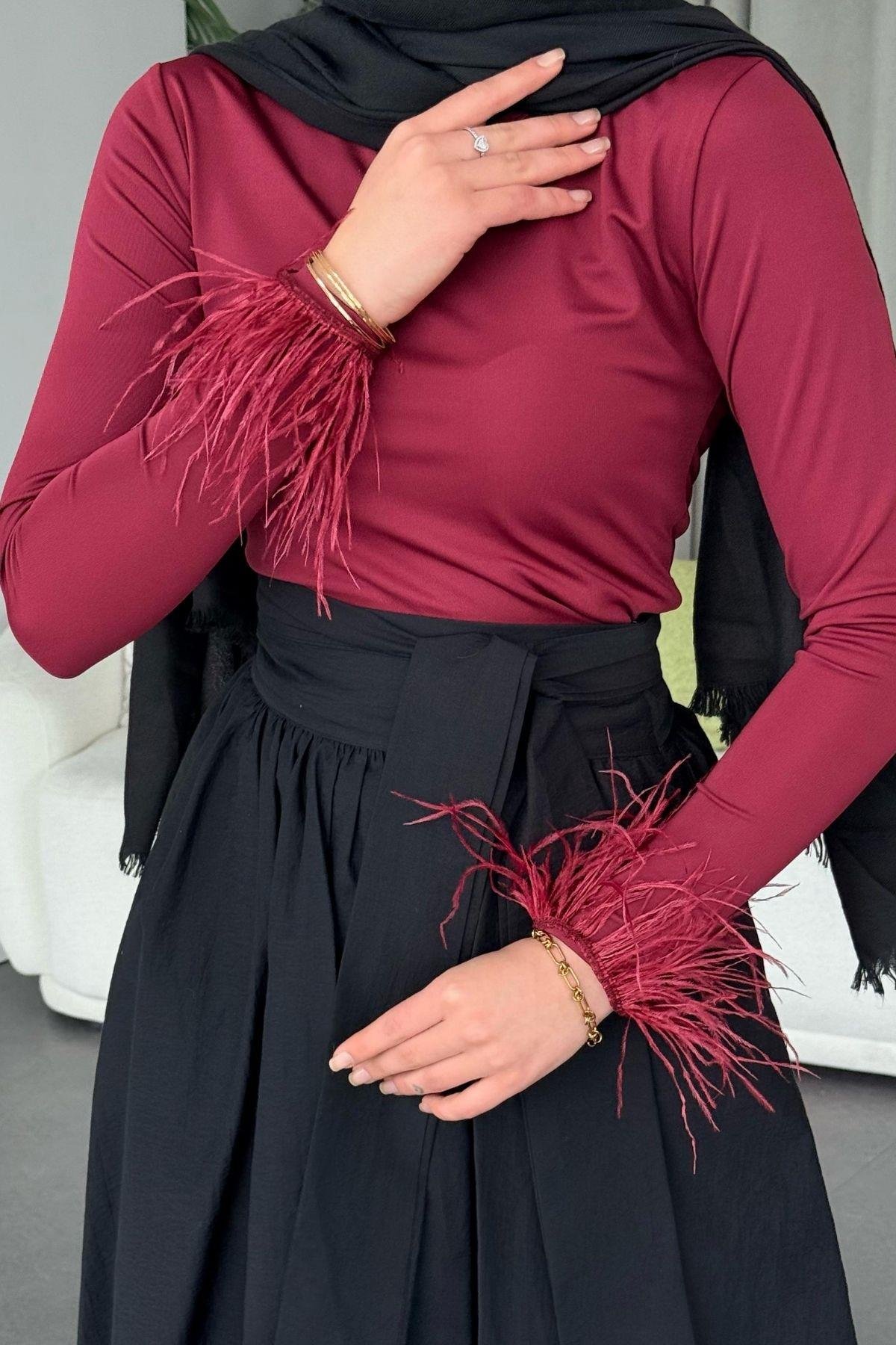 Senna Bluz Bordo, Fiyatları 