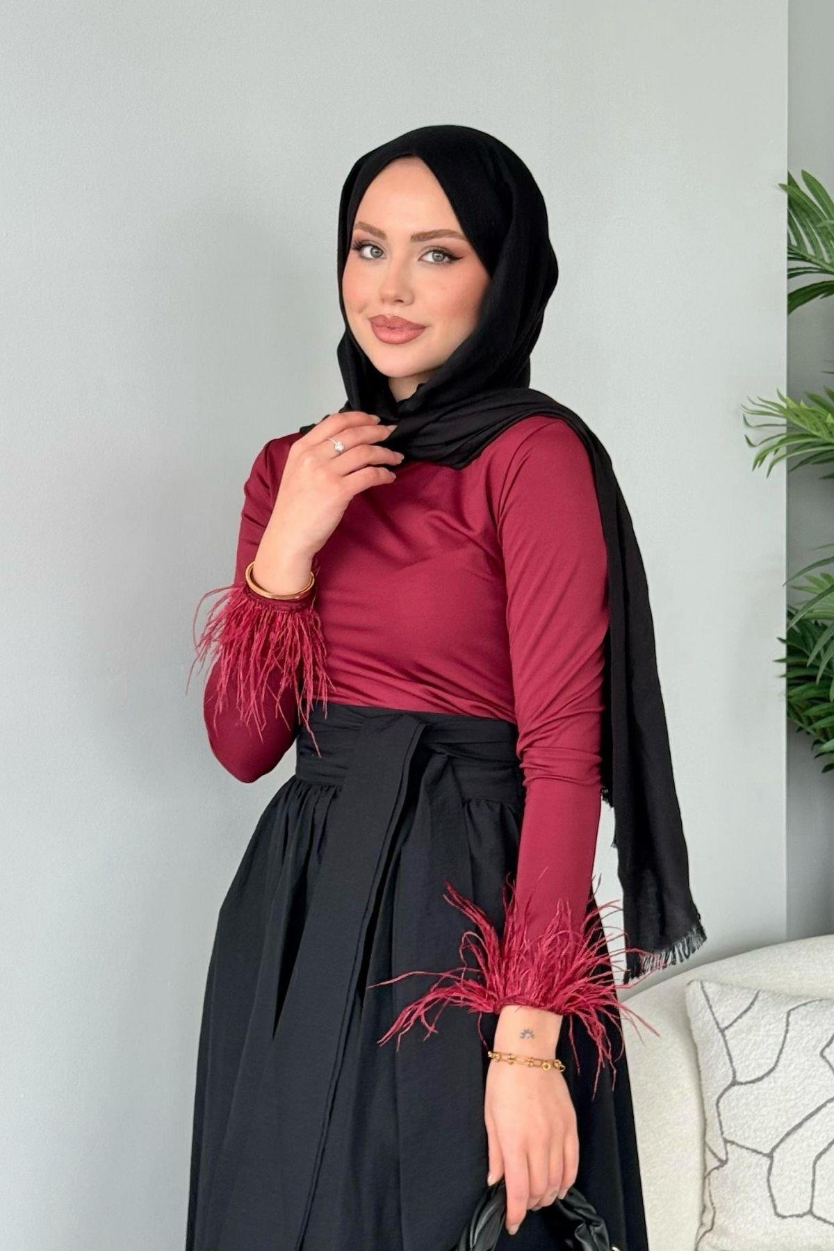 Senna Bluz Bordo, Fiyatları 