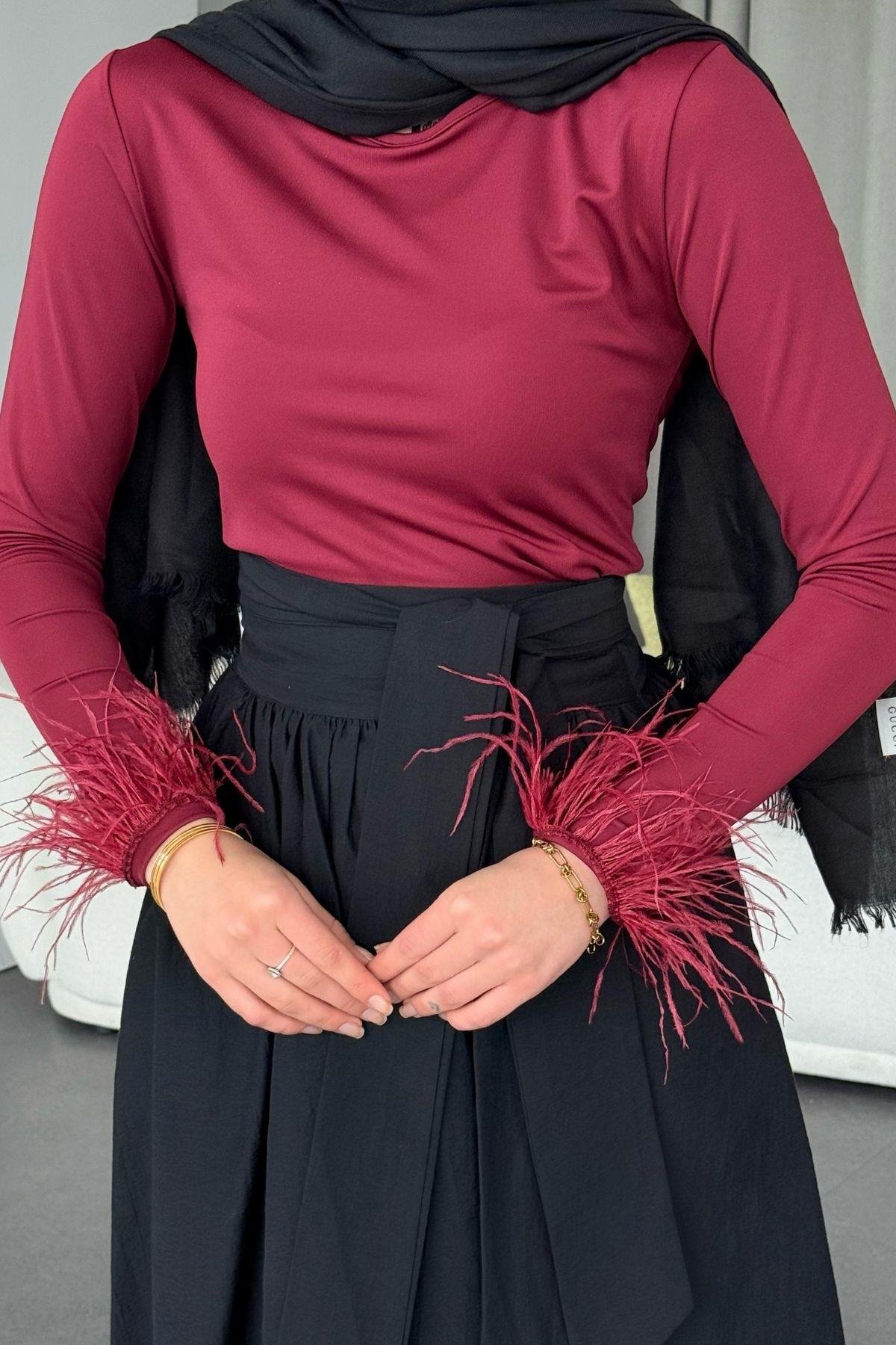 Senna Bluz Bordo, Fiyatları 