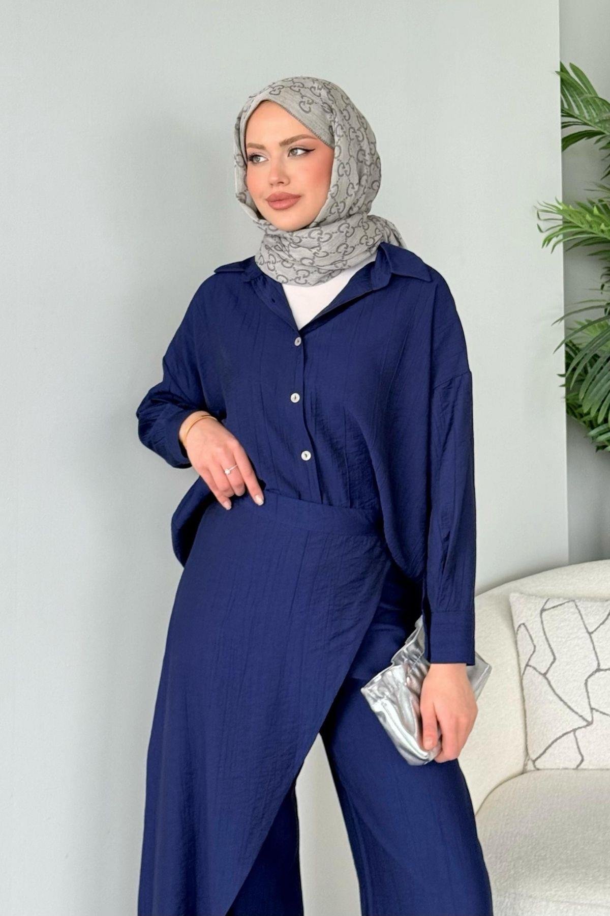 Seray Peşerinli Takım Lacivert, Fiyatları 