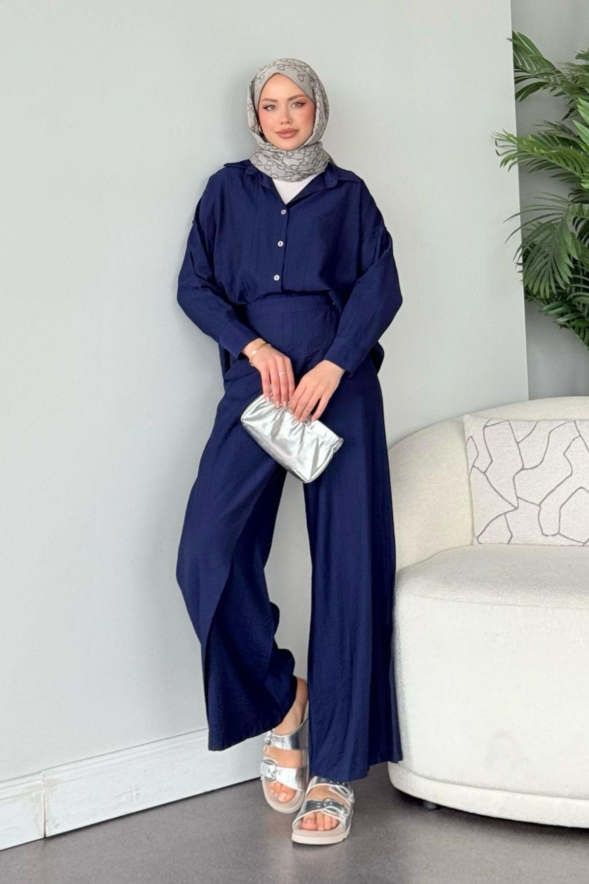 Seray Peşerinli Takım Lacivert, Fiyatları 