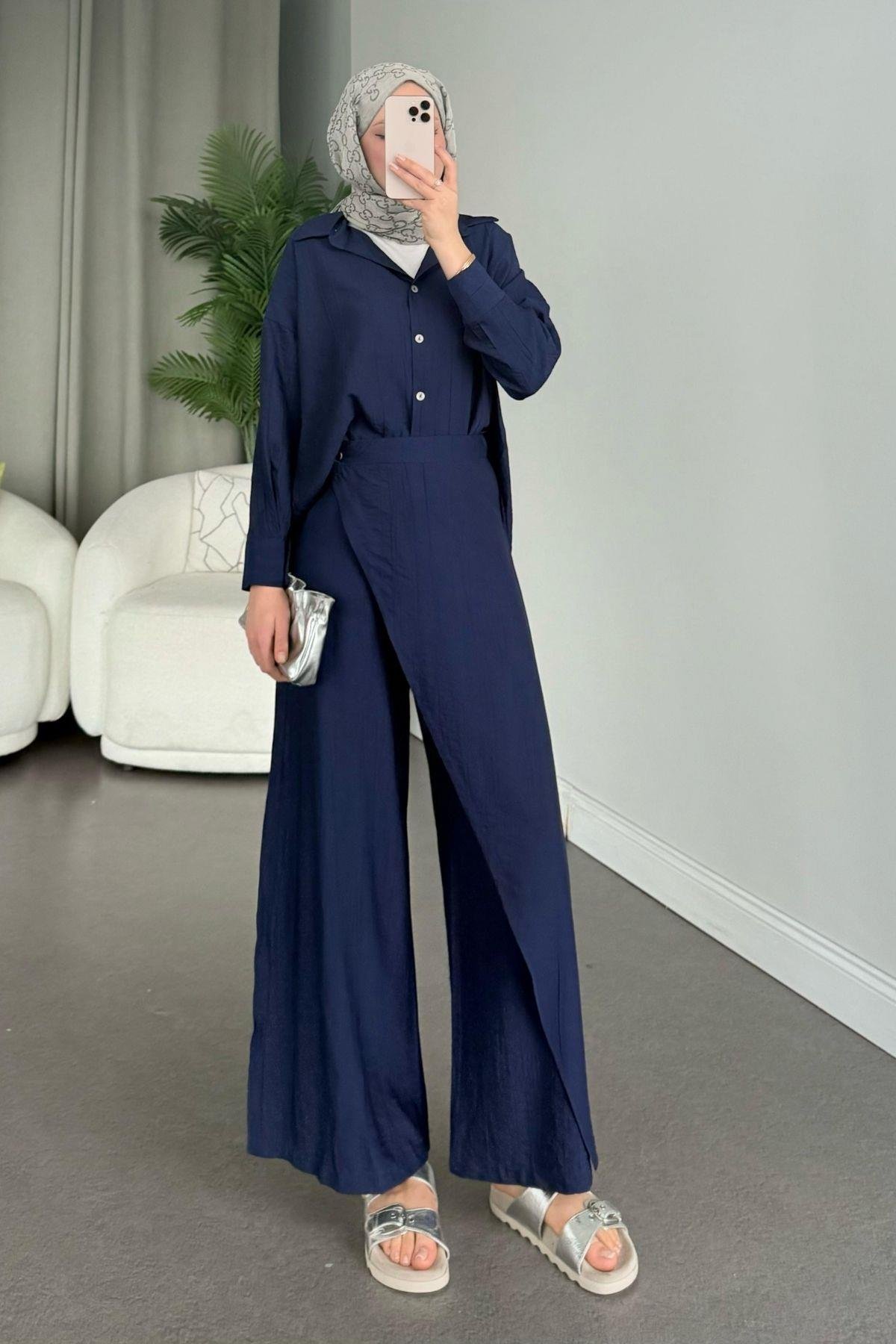 Seray Peşerinli Takım Lacivert, Fiyatları 