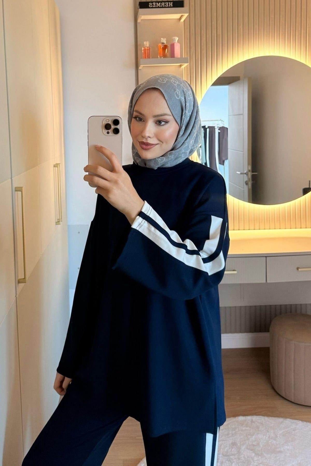 Şeritli Spor Takım Lacivert, Fiyatları 