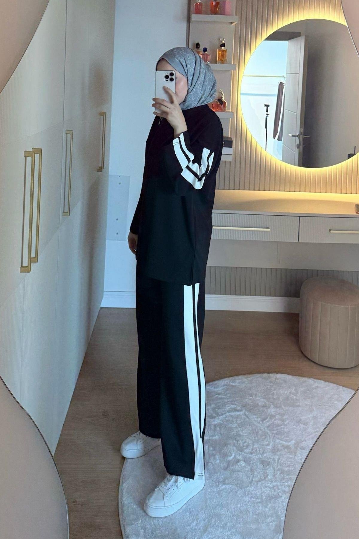 Şeritli Spor Takım Siyah, Fiyatları 