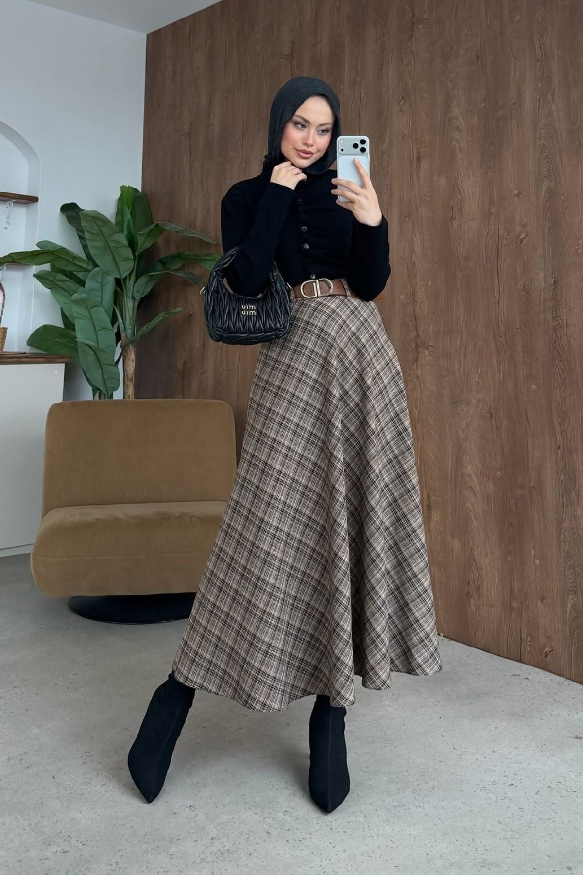 Seylan Ekose Etek Camel, Fiyatları 