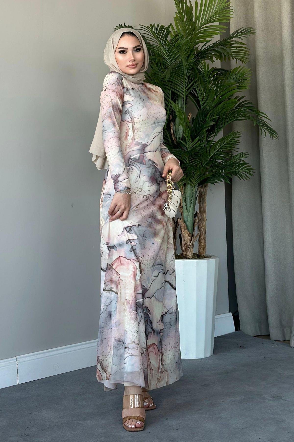 Sıla Tül Elbise Gri, Fiyatları 