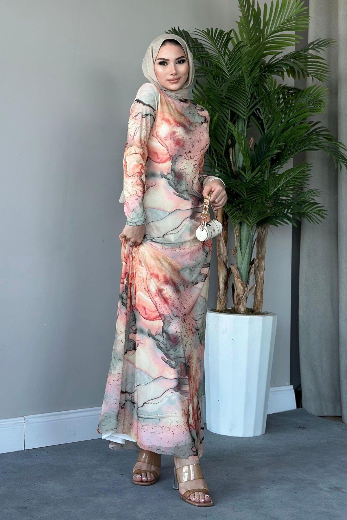 Sıla Tül Elbise Pembe, Fiyatları 