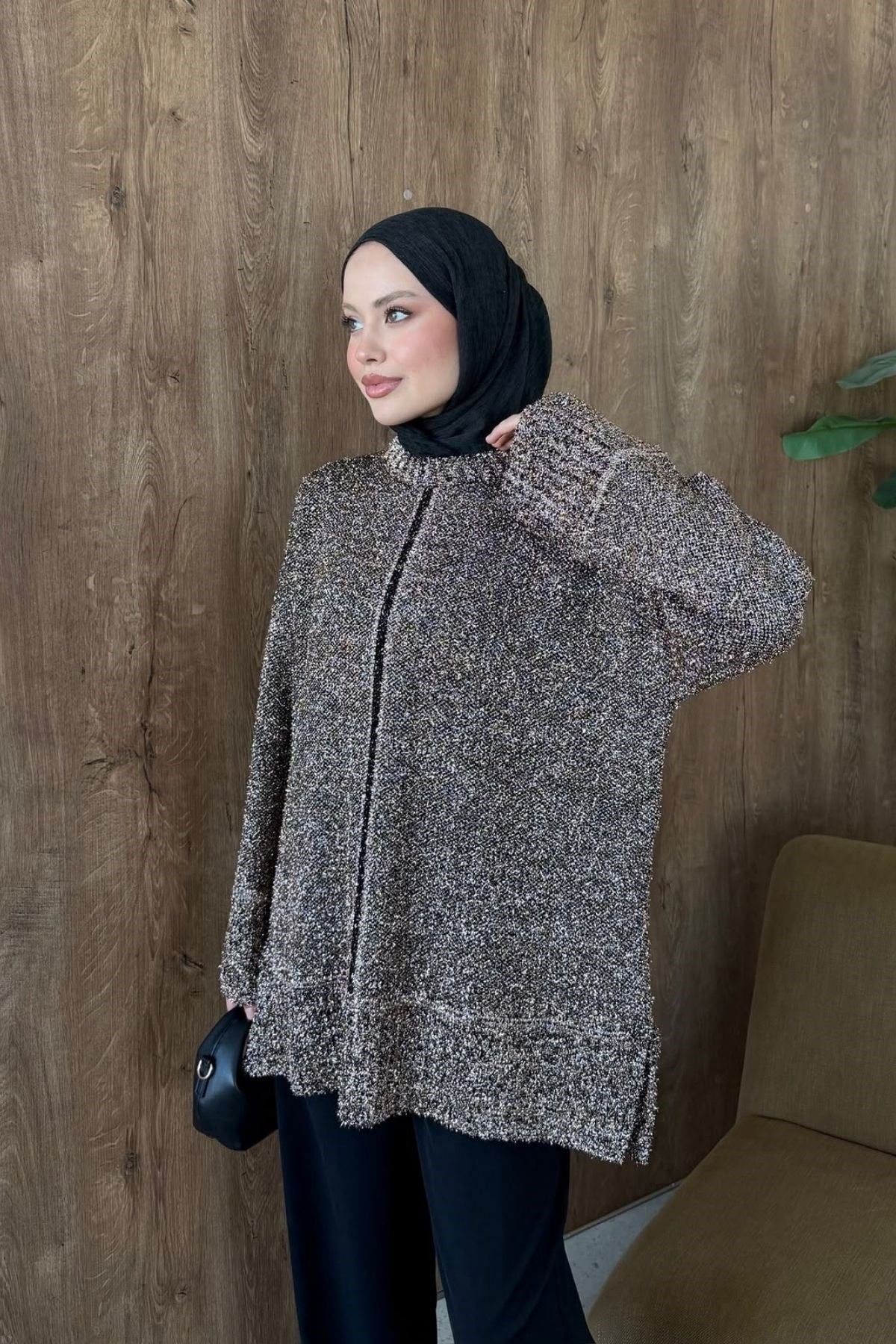Sim Sakal Salaş Tunik Kahve, Fiyatları 