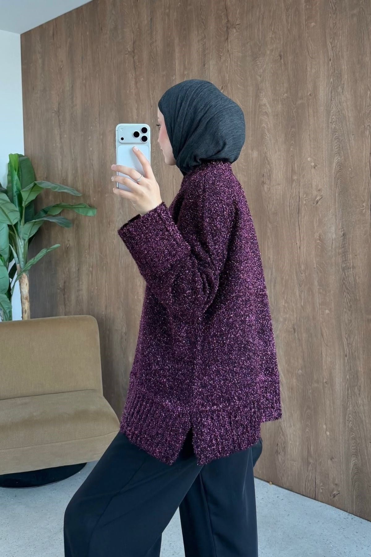 Sim Sakal Salaş Tunik Mürdüm, Fiyatları 