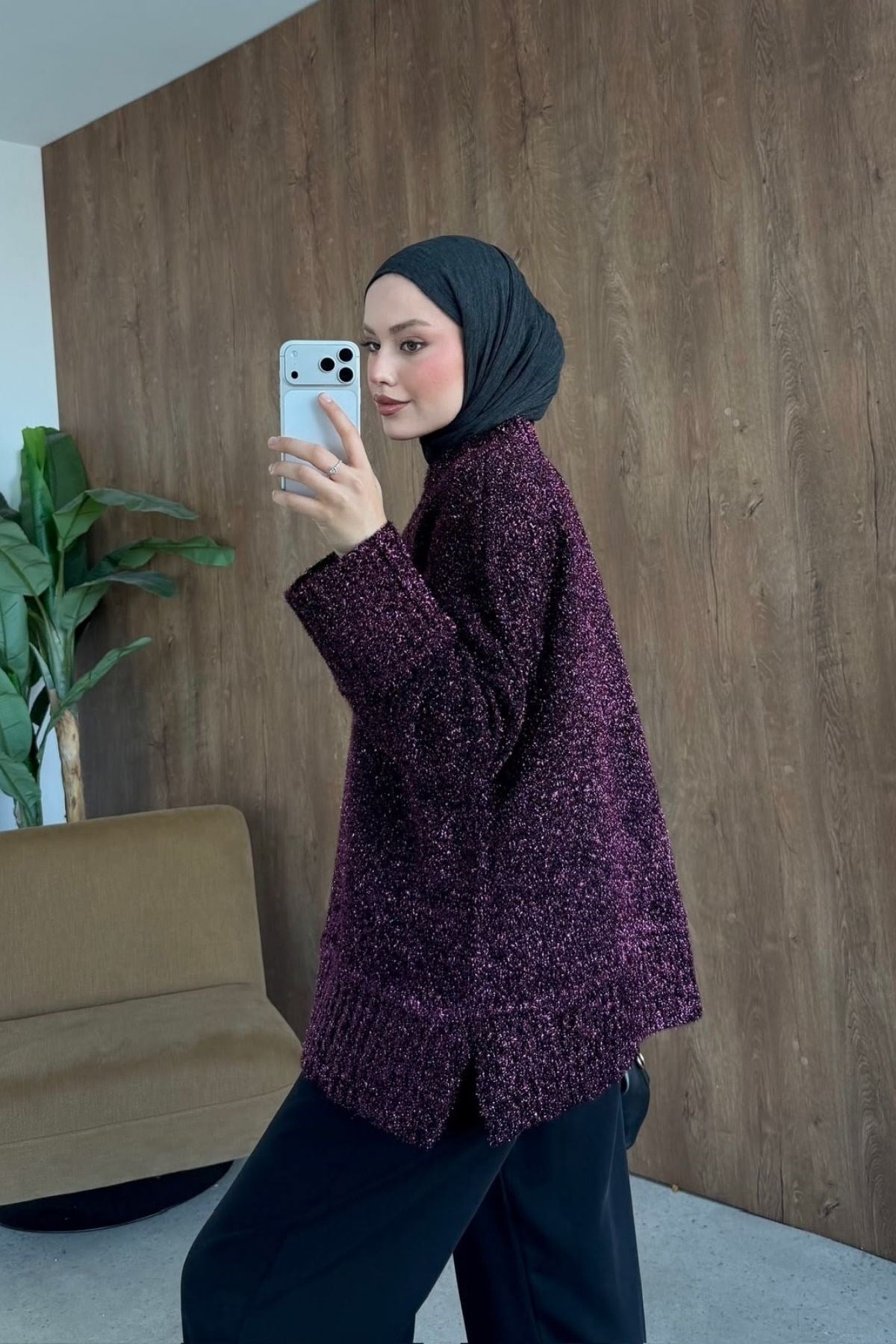 Sim Sakal Salaş Tunik Mürdüm, Fiyatları 