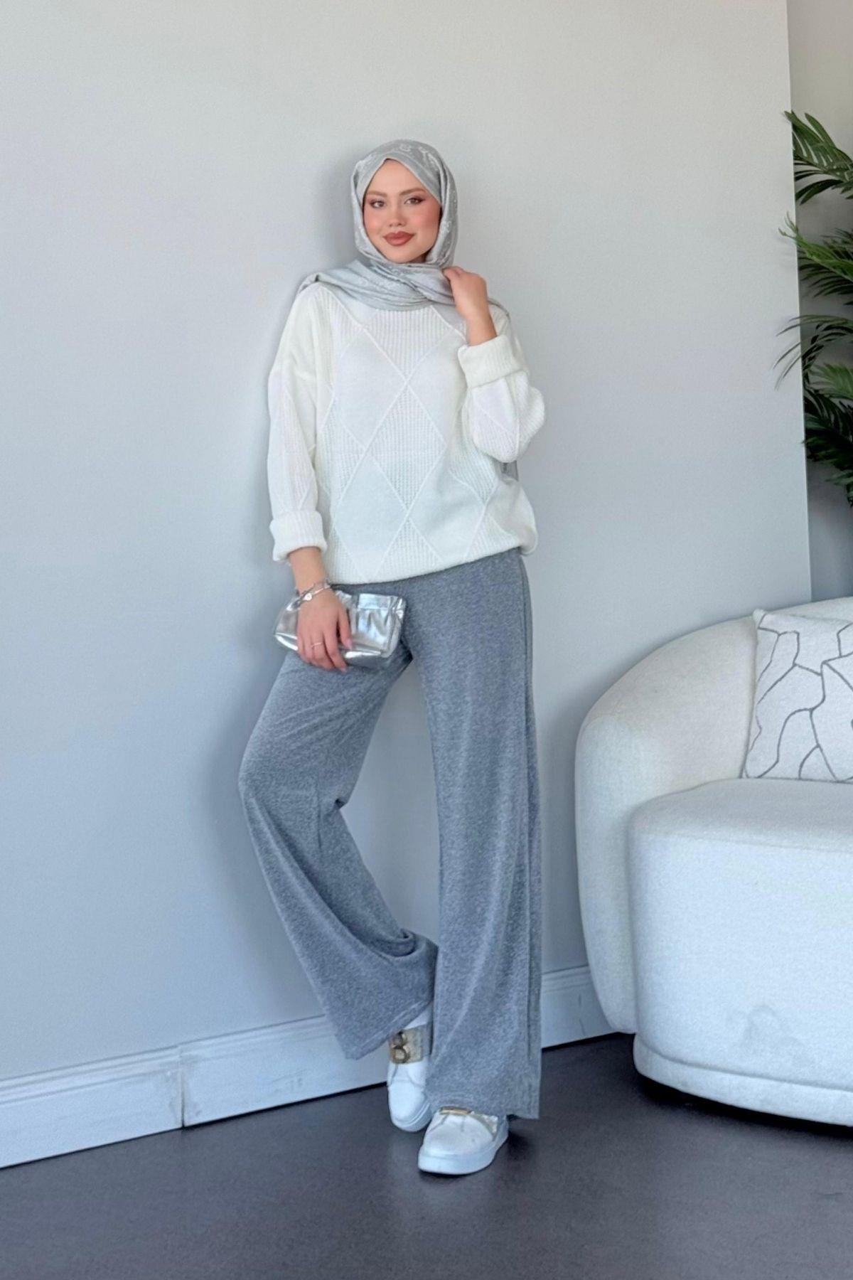 Simli Pantolon Gri, Fiyatları 