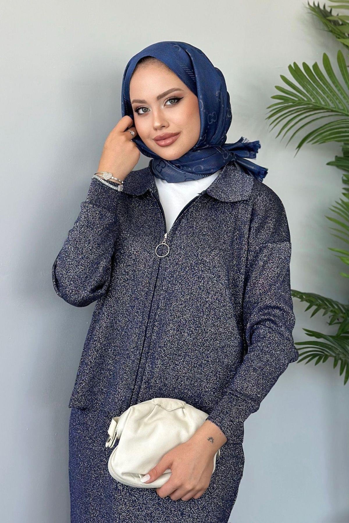 Sindirella Etekli Triko Takım Lacivert, Fiyatları 