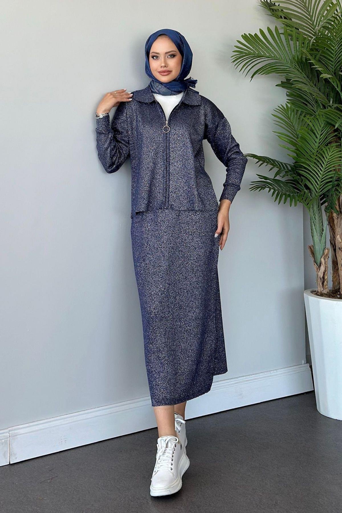 Sindirella Etekli Triko Takım Lacivert, Fiyatları 