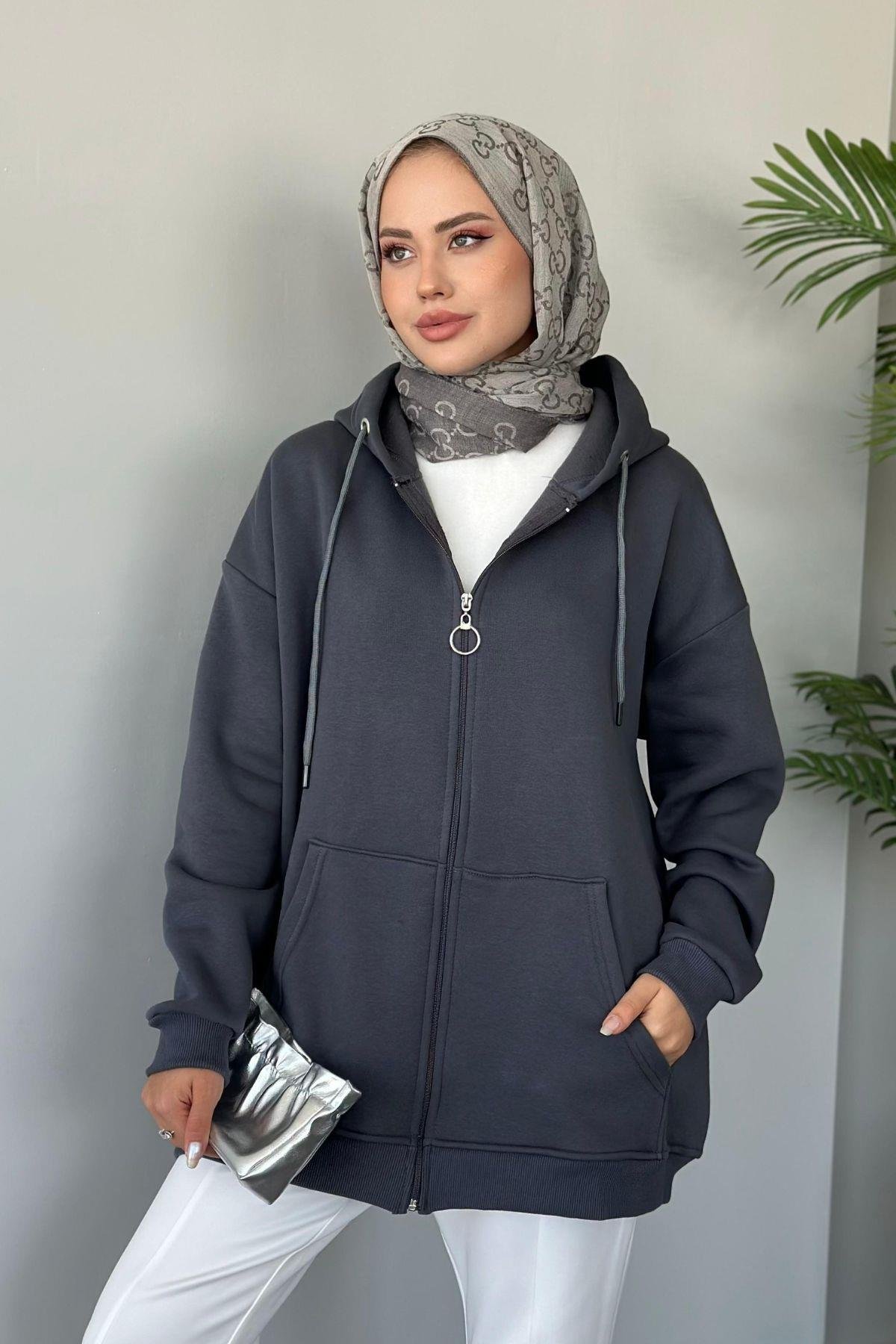 Sky Oversize Sweat Antrasit, Fiyatları 