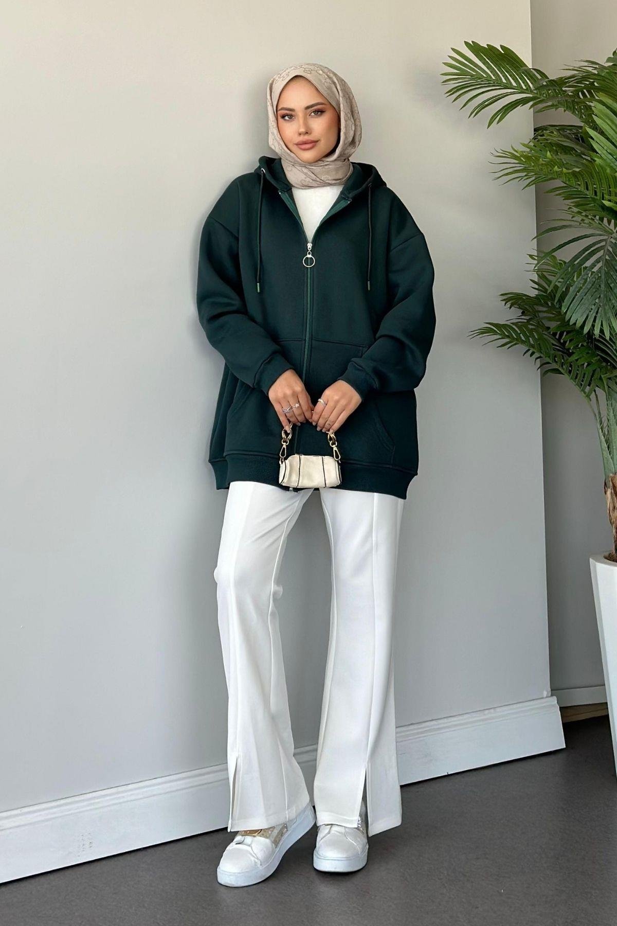 Sky Oversize Sweat Zümrüt, Fiyatları 