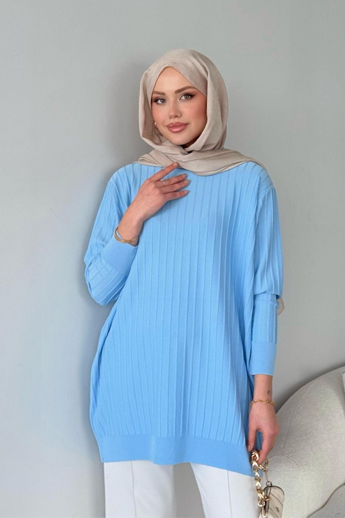 Soğuk İplik Tunik Bebemavi, Fiyatları Soğuk İplik Tunik Bebemavi - Haza Moda 