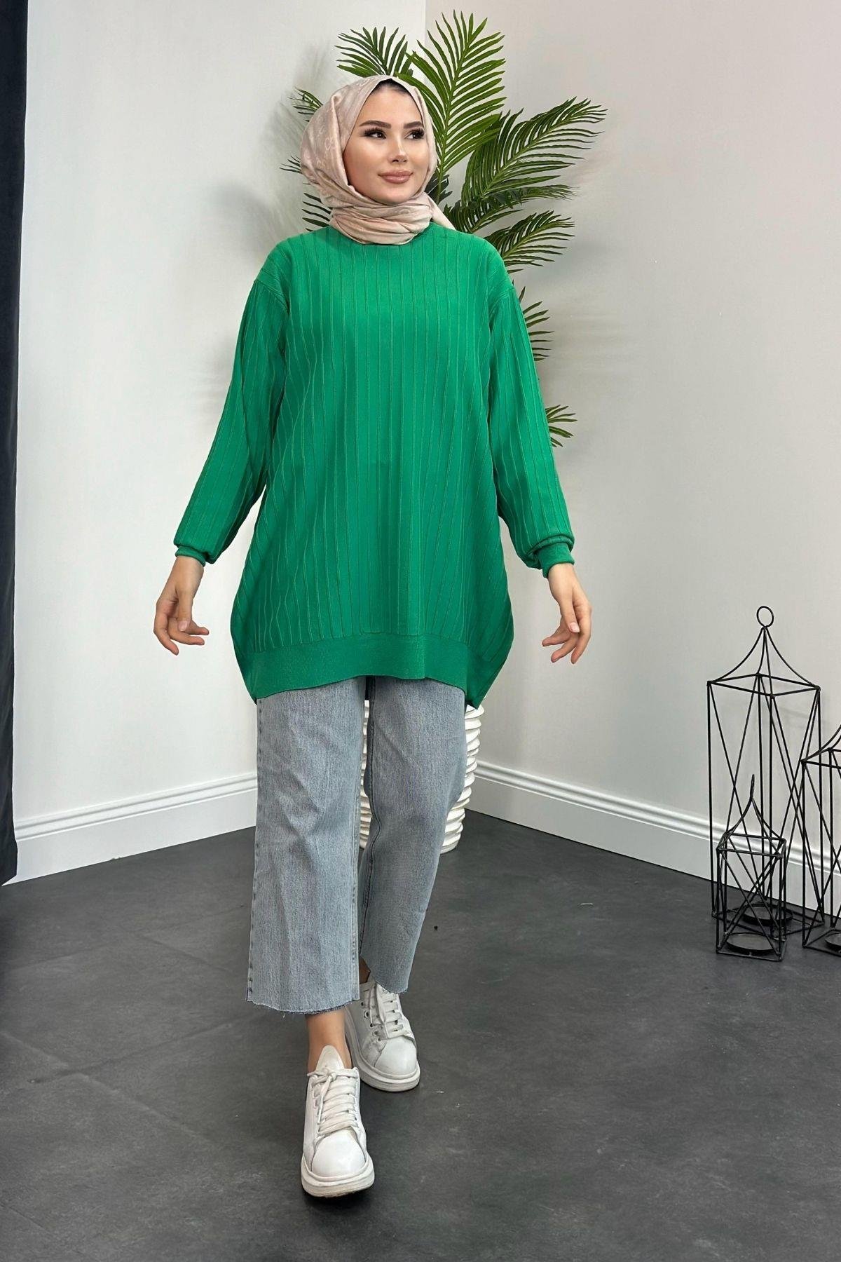 Soğuk İplik Tunik Yeşil, Fiyatları 