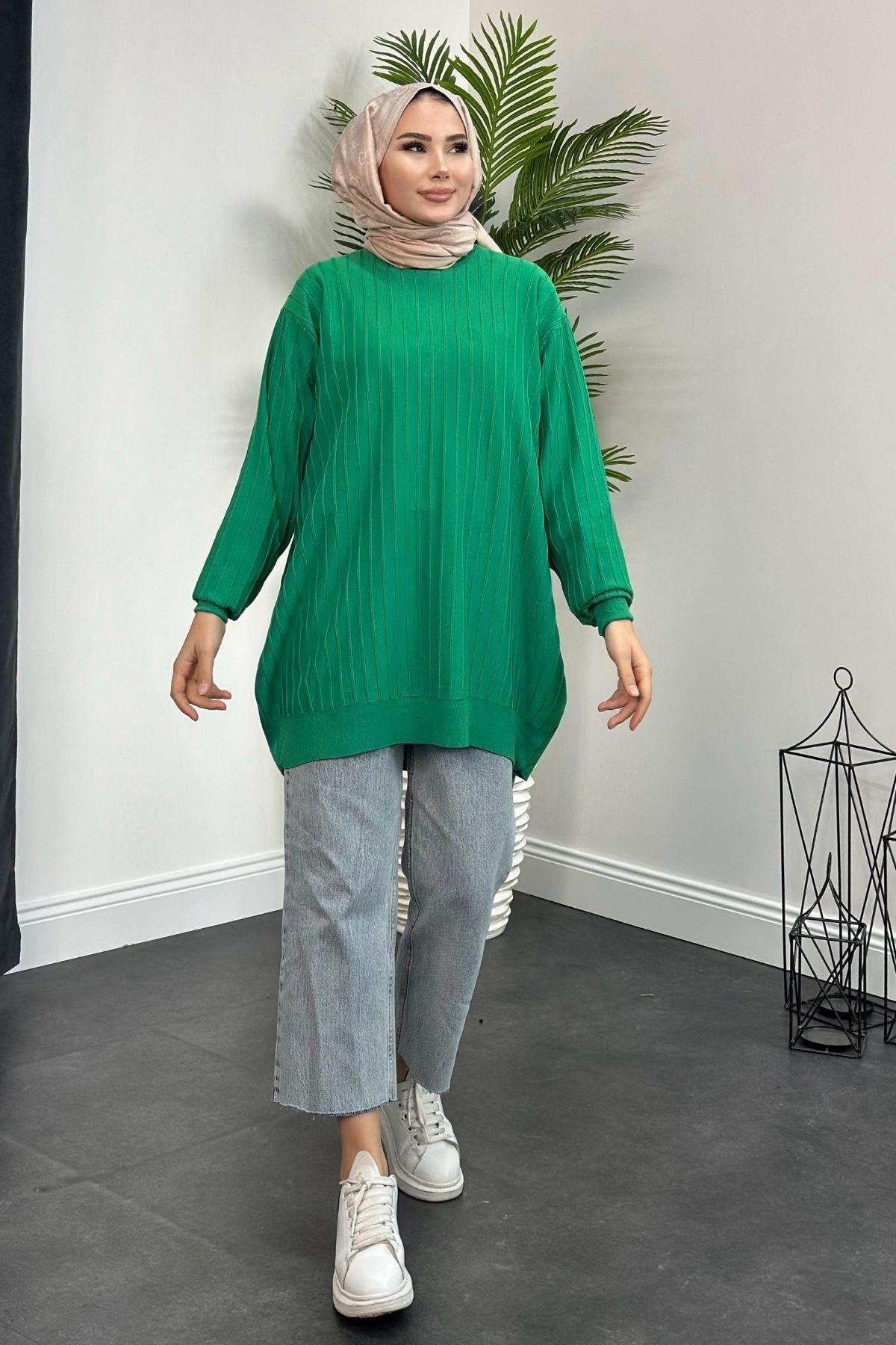 Soğuk İplik Tunik Yeşil, Fiyatları 