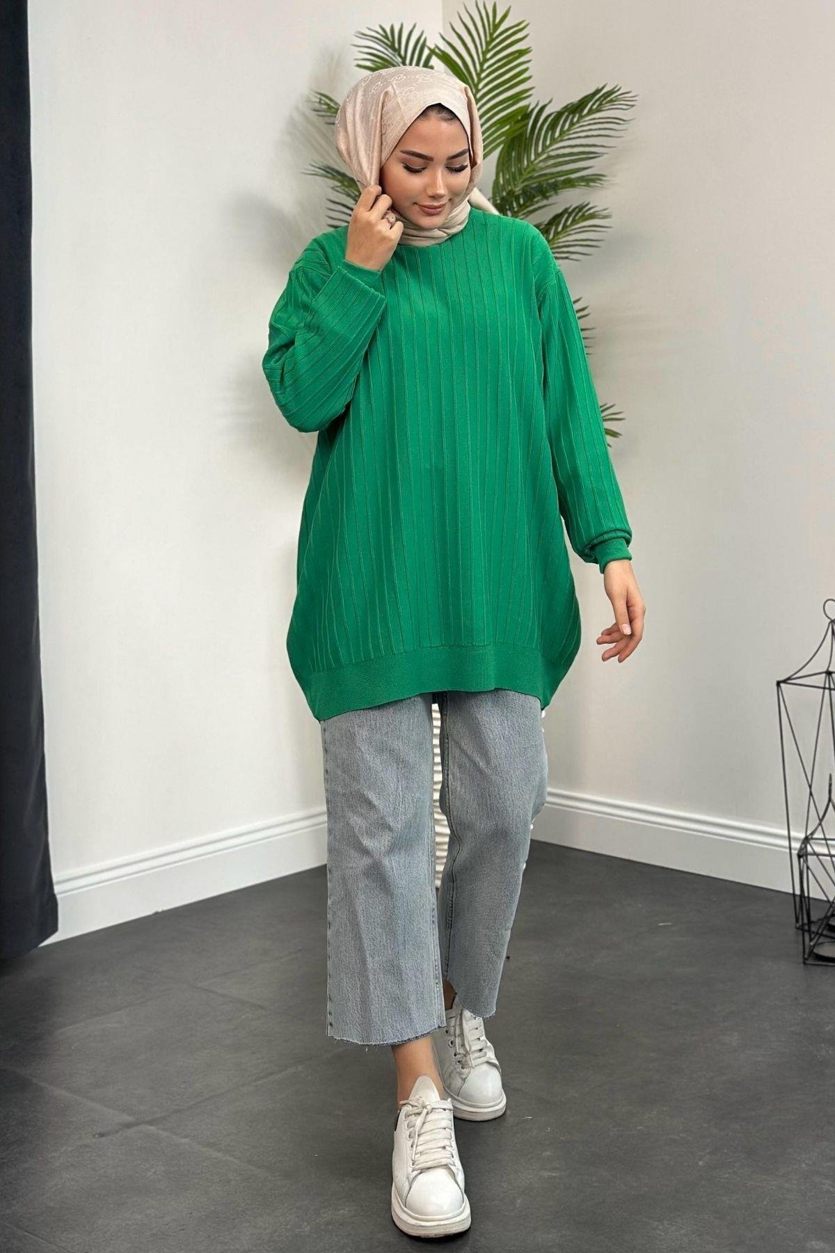 Soğuk İplik Tunik Yeşil, Fiyatları 