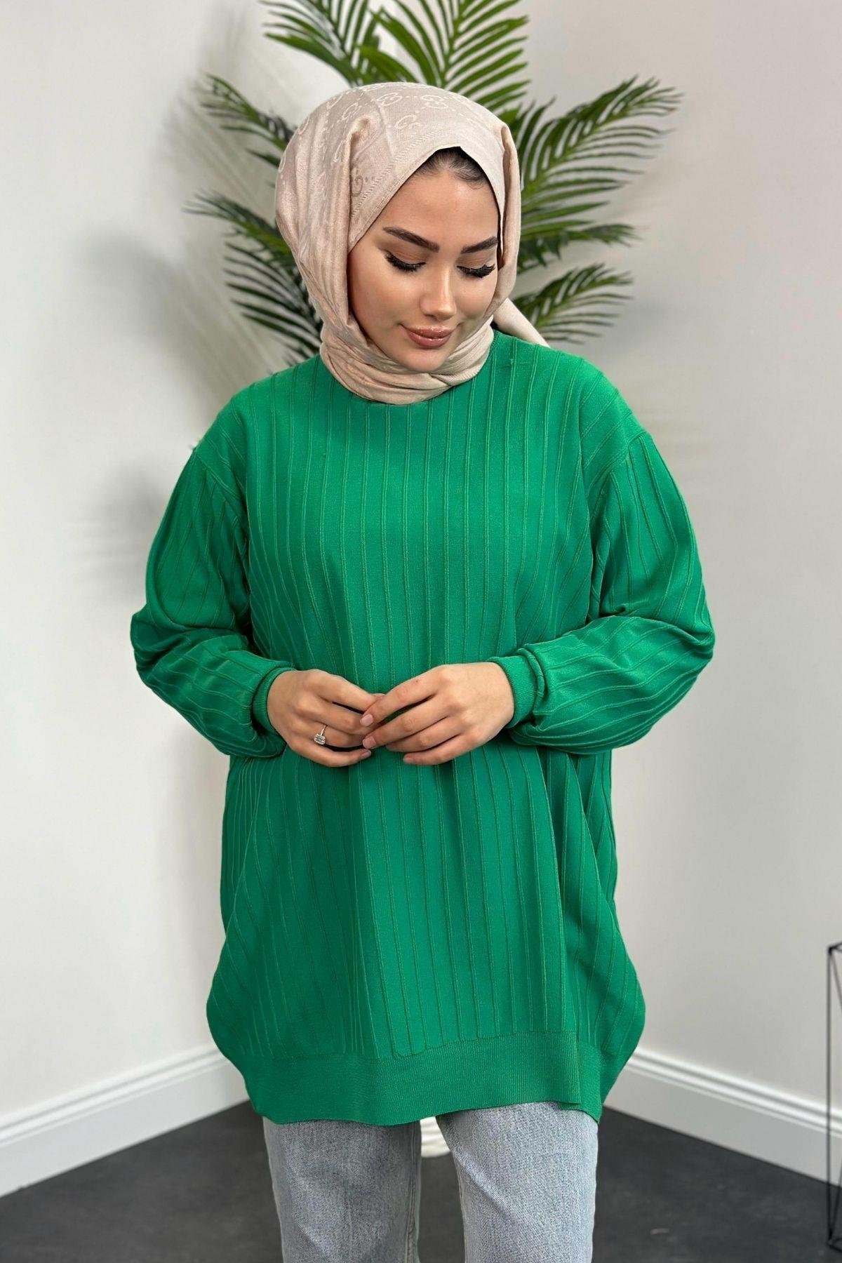 Soğuk İplik Tunik Yeşil, Fiyatları 