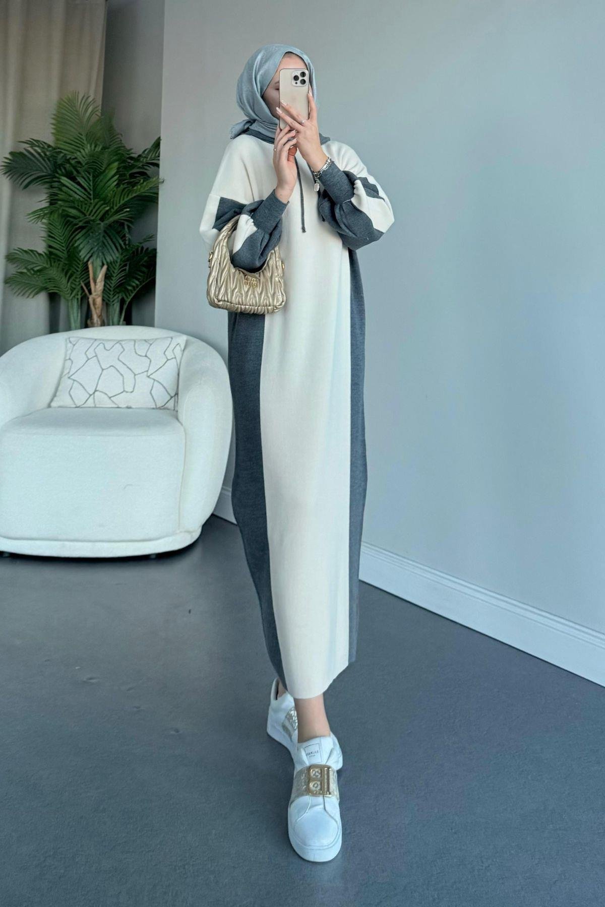 Spor Triko Elbise Gri, Fiyatları 