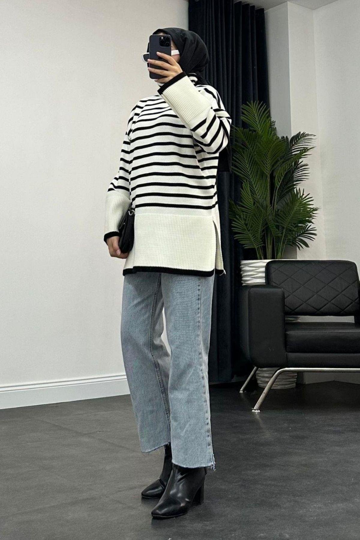 Star Boğazlı Çzg Kazak Ekru, Fiyatları 