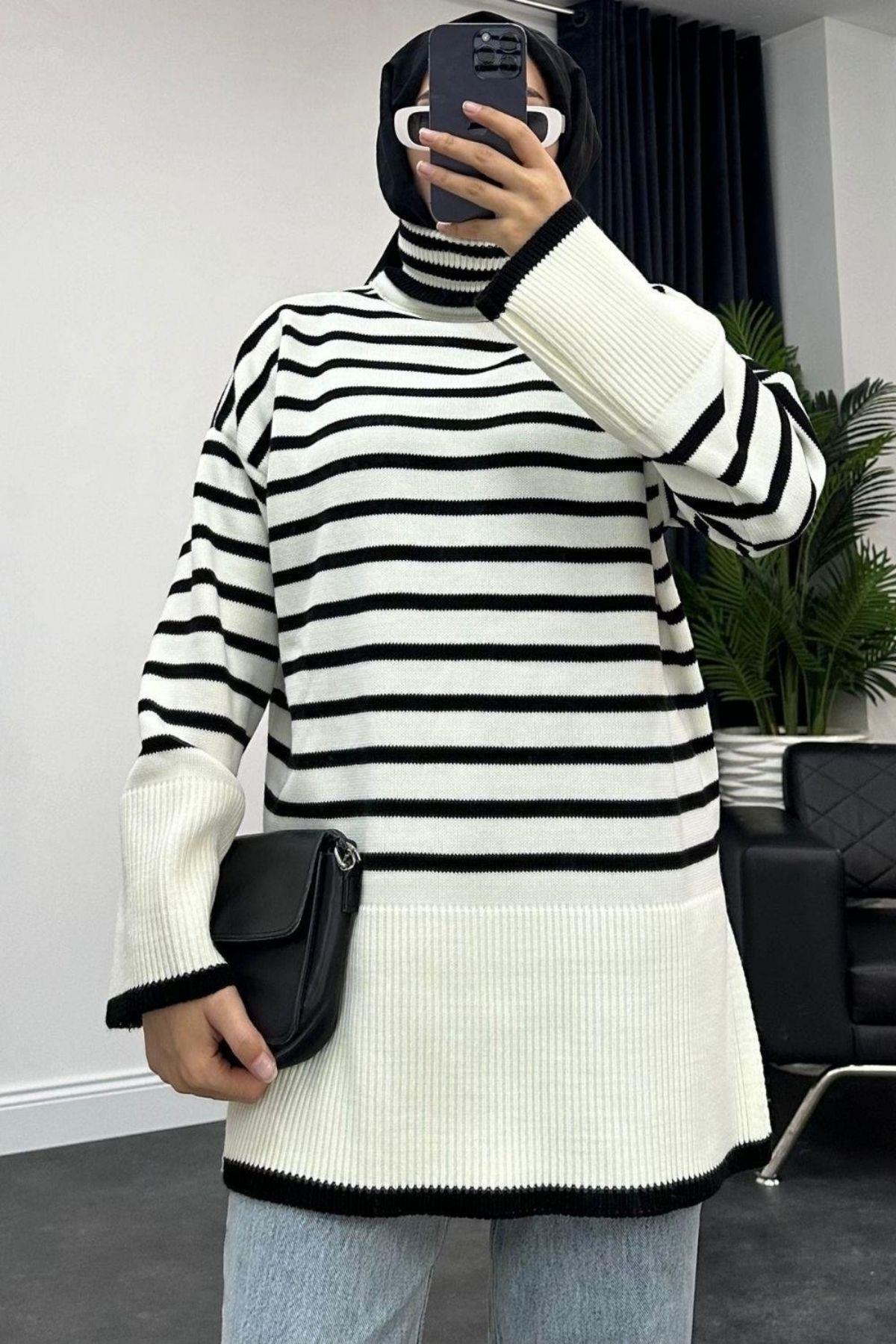 Star Boğazlı Çzg Kazak Ekru, Fiyatları 