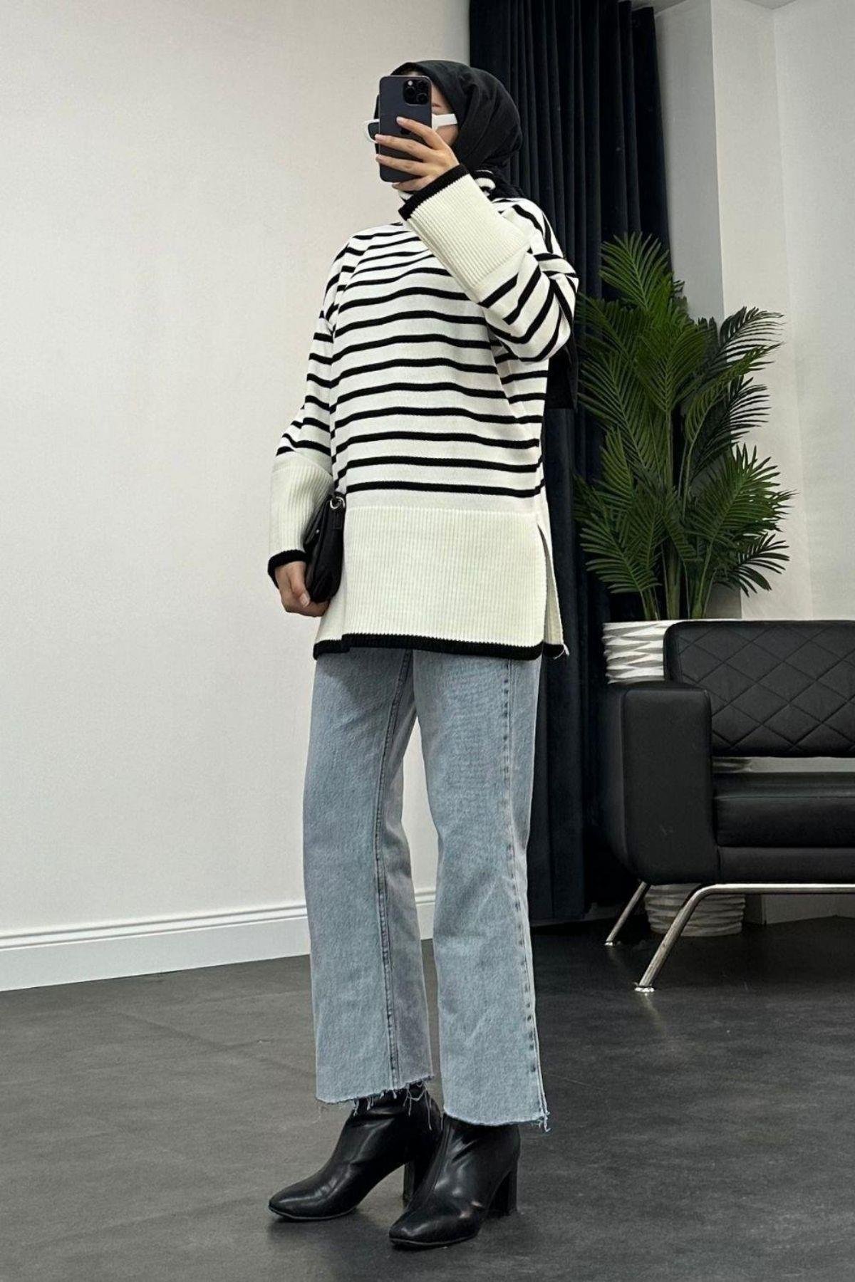 Star Boğazlı Çzg Kazak Ekru, Fiyatları 