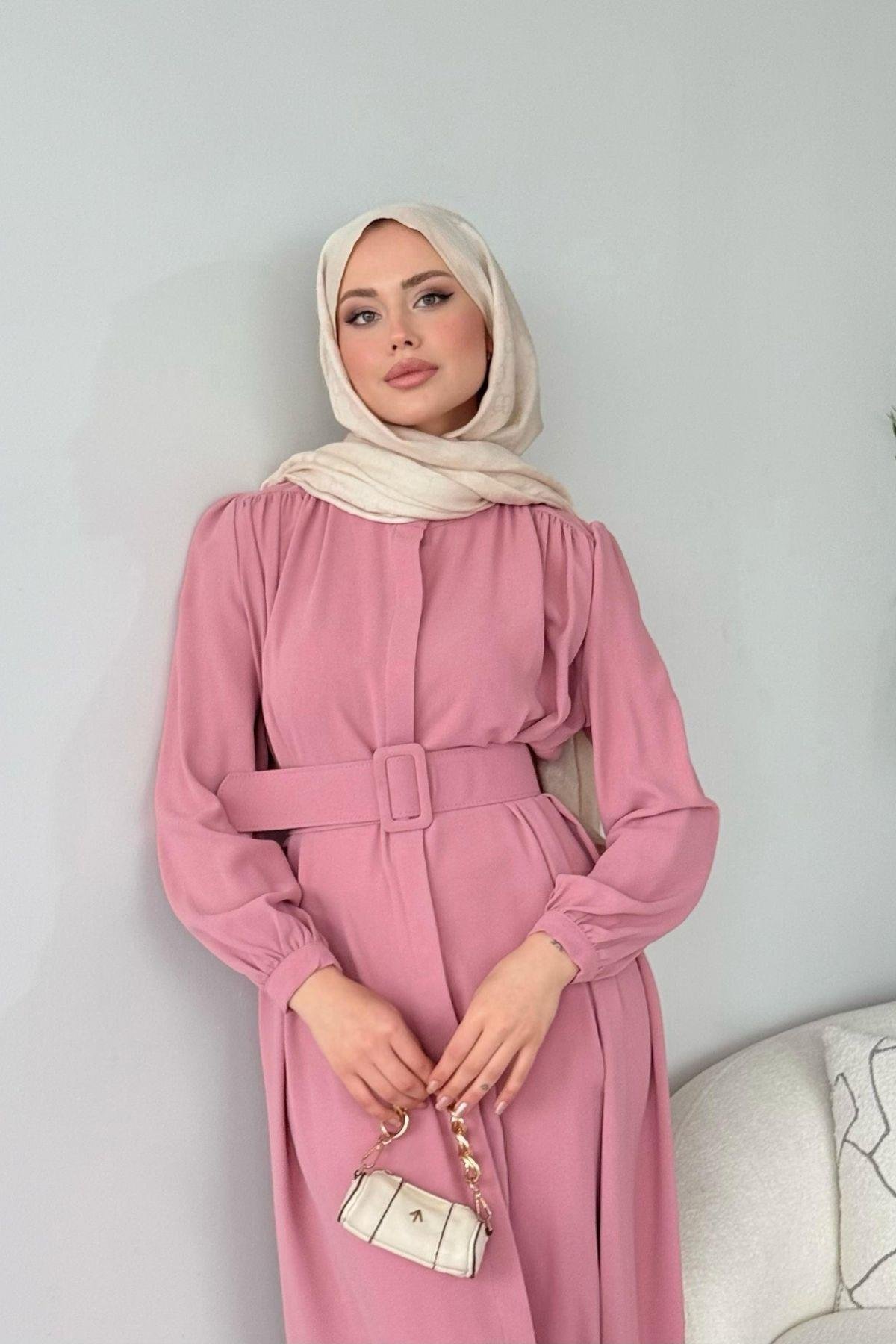 Suna Tunik Pudra, Fiyatları Suna Tunik Pudra  Haza Moda 