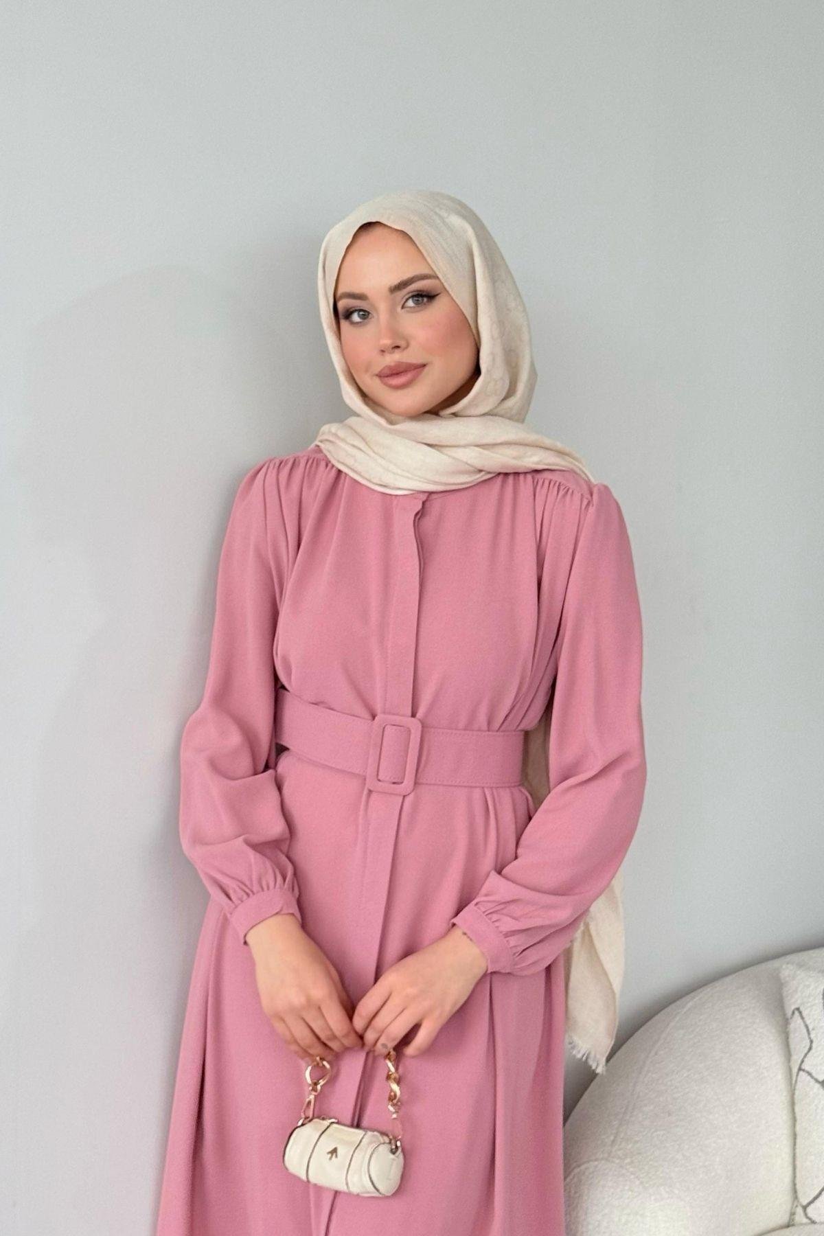 Suna Tunik Pudra, Fiyatları Suna Tunik Pudra  Haza Moda 
