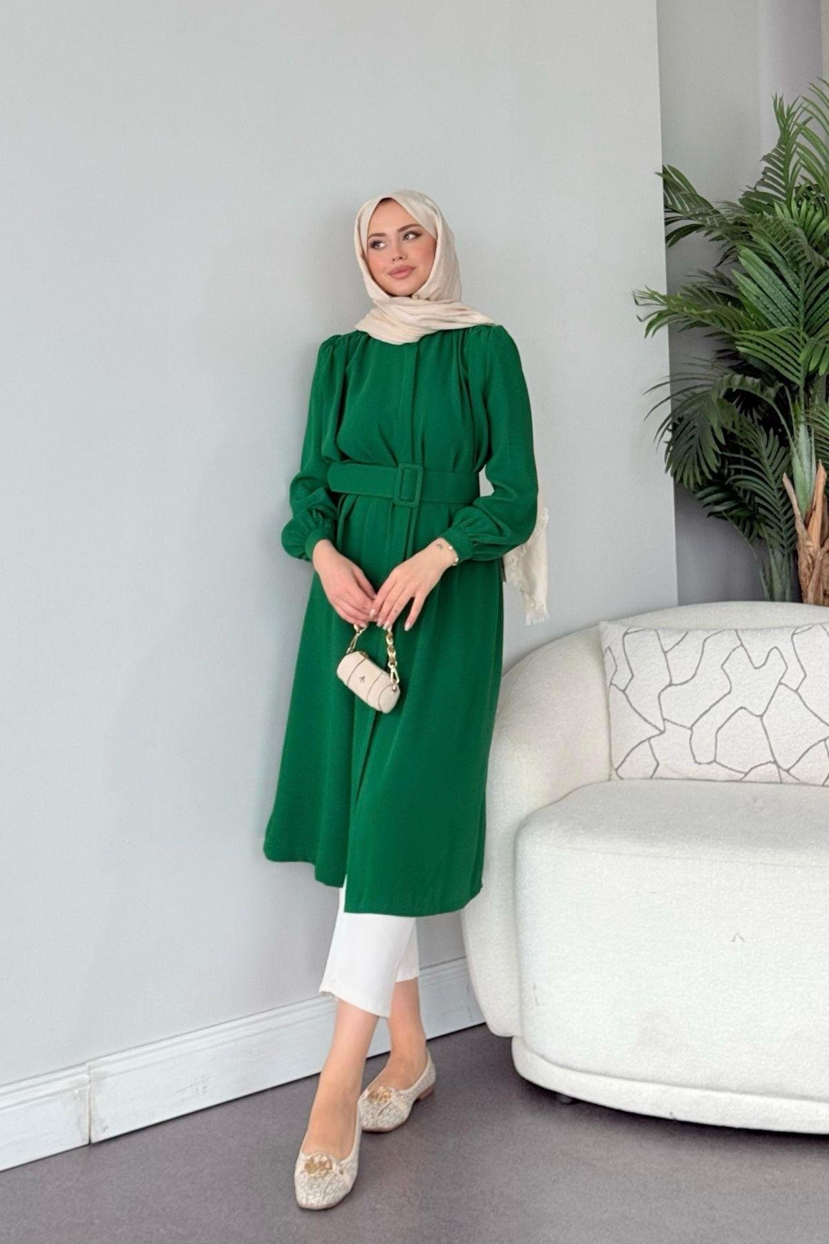 Suna Tunik Zümrüt, Fiyatları Suna Tunik ZümrütHaza Moda 