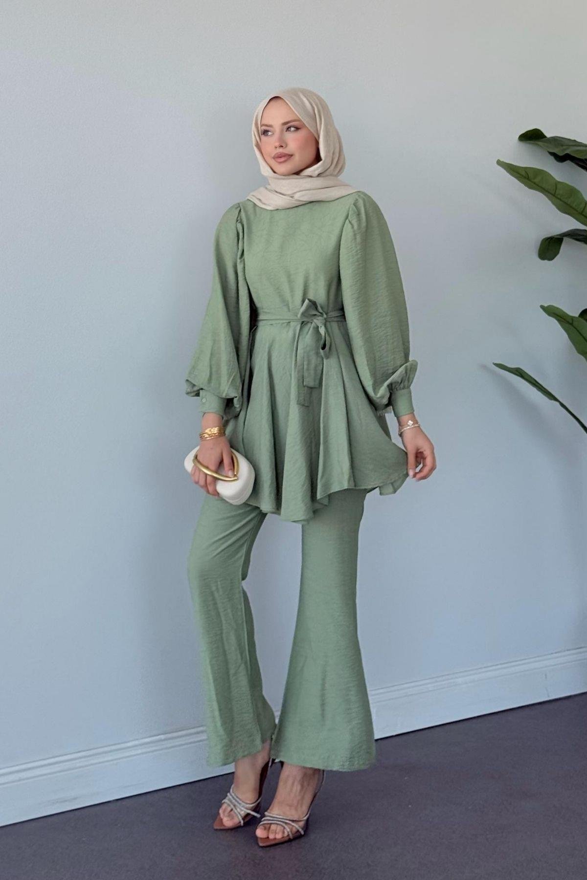 Tanya İkili Takım Mint, Fiyatları Tanya İkili Takım Mint- Haza Moda 