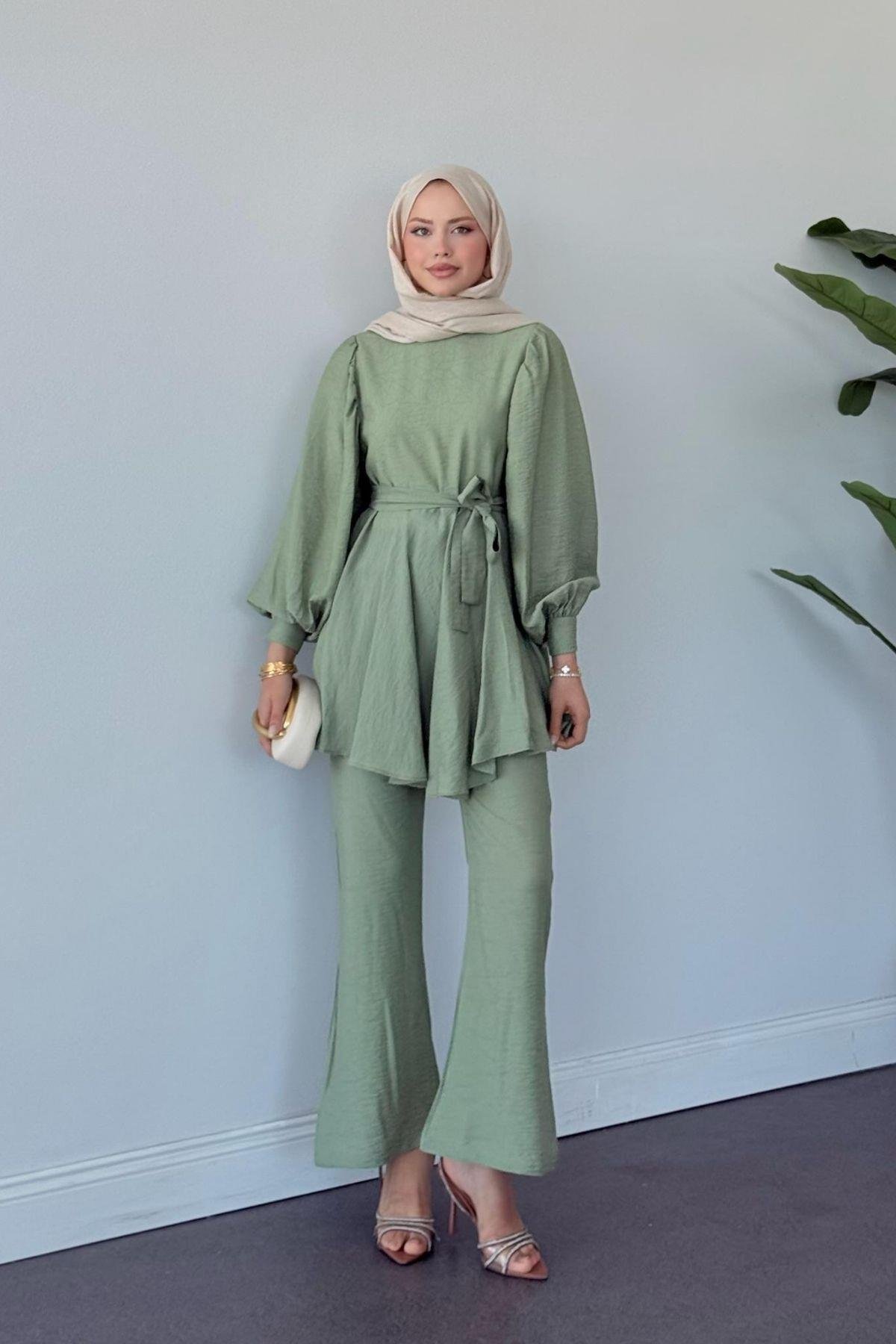 Tanya İkili Takım Mint, Fiyatları Tanya İkili Takım Mint- Haza Moda 