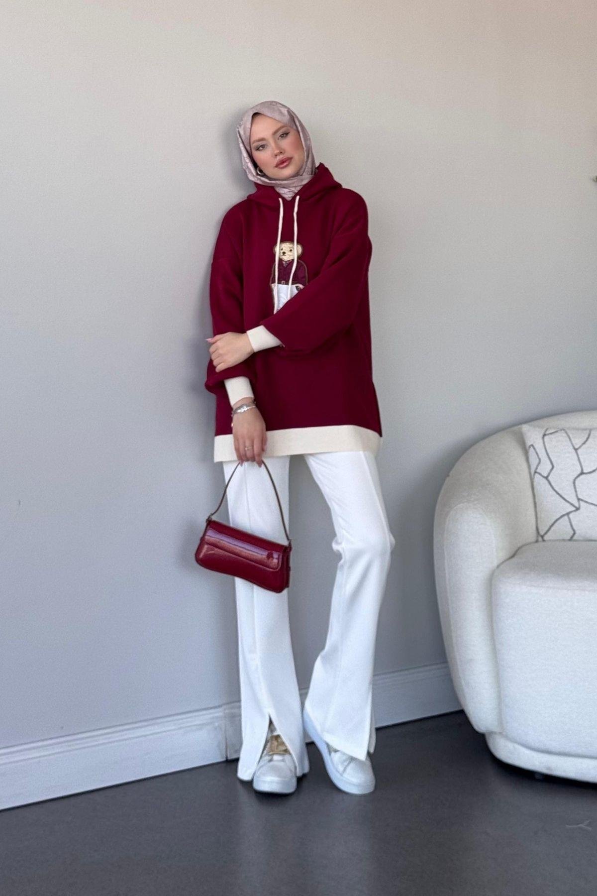 Teddy Sweat Bordo, Fiyatları 