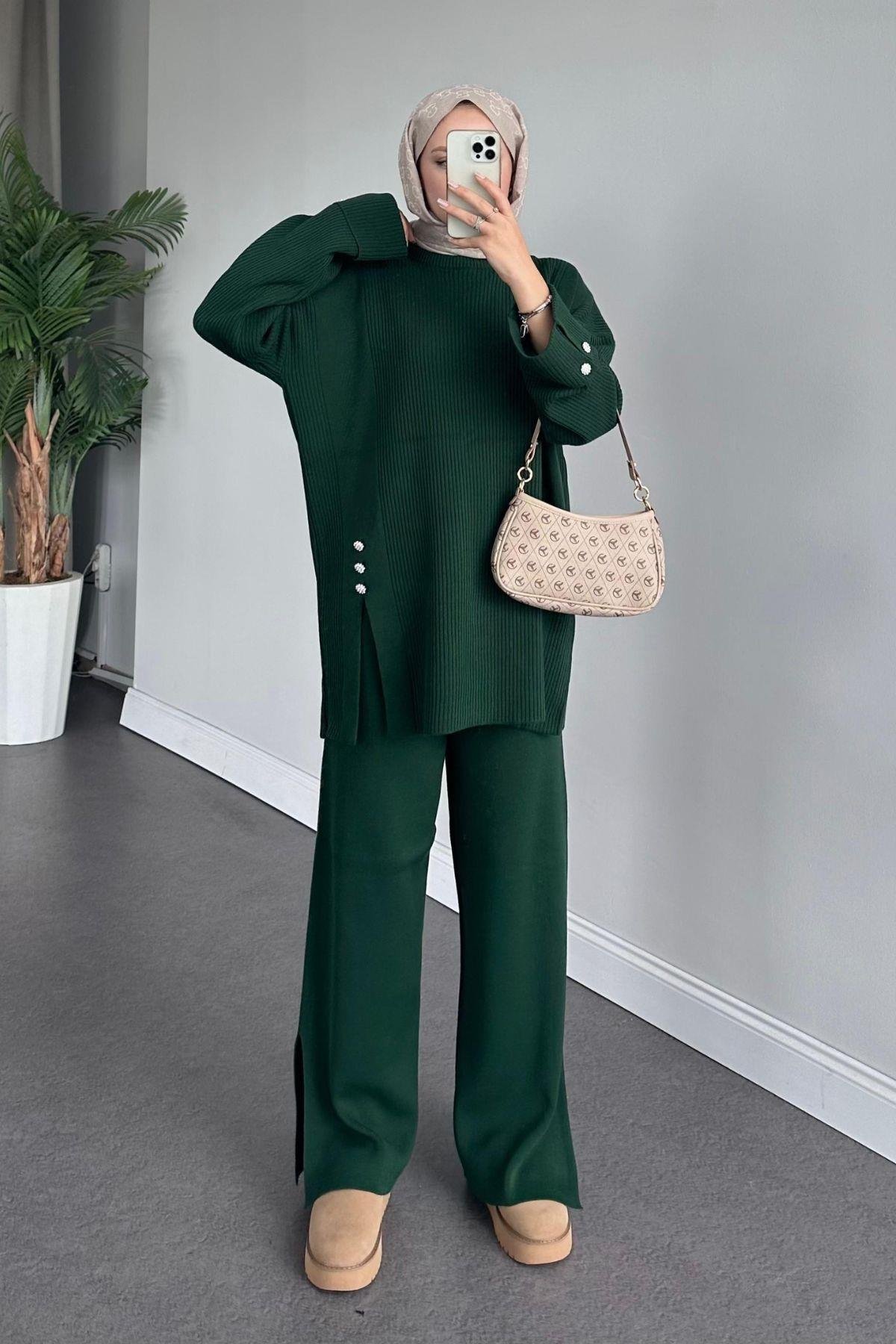 Teressa Triko Takım Zümrüt, Fiyatları 