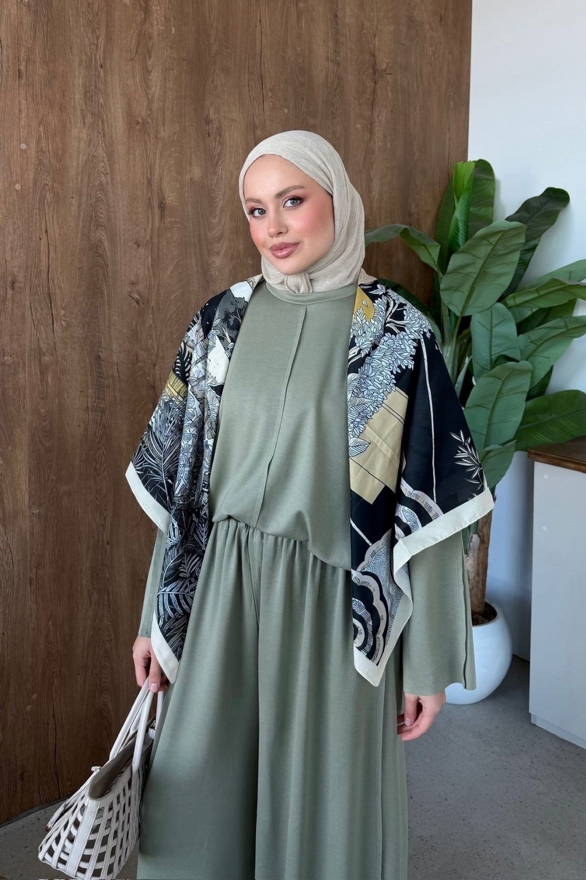 Touch Pamuklu Takım Haki, Fiyatları Touch Pamuklu Takım Haki| Haza Moda