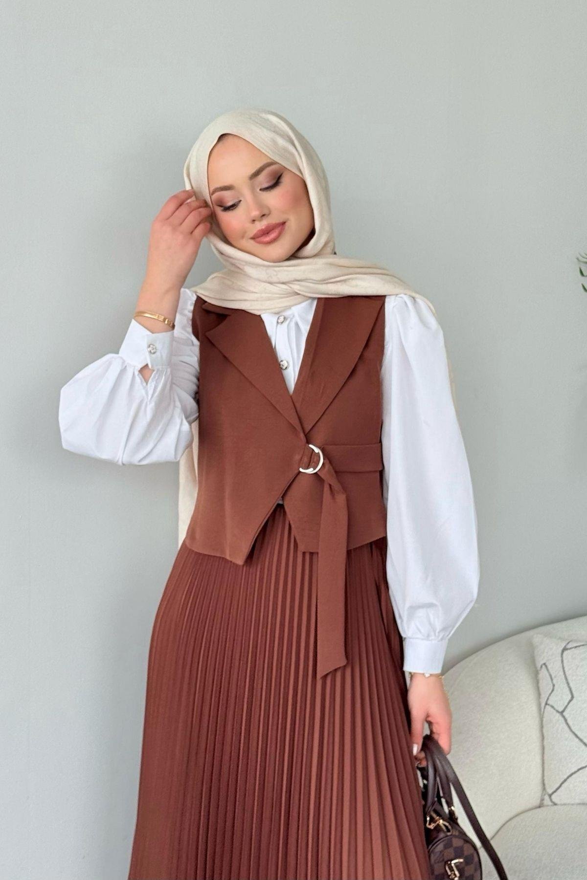 Tuana Etekli Takım Kahve, Fiyatları Tuana Etekli Takım Kahve- Haza Moda 