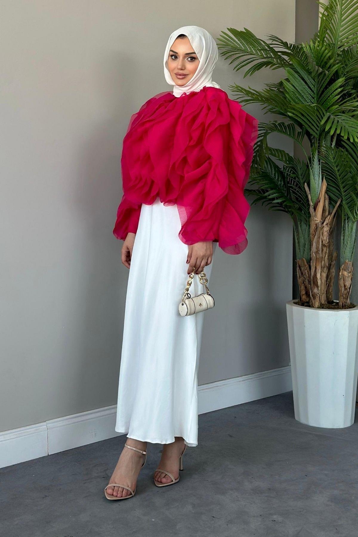 Tütü Gömlek Fuşya, Fiyatları 