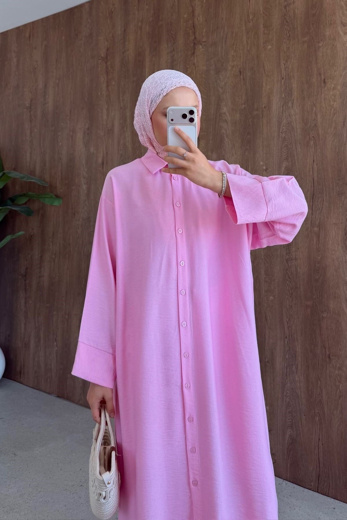 Ülkü Keten Tunik Pembe, Fiyatları 