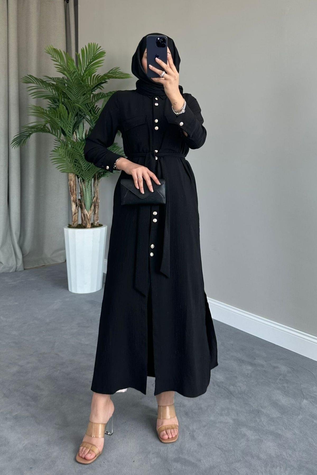 Uzun Altn Tunik Elbise Siyah, Fiyatları 