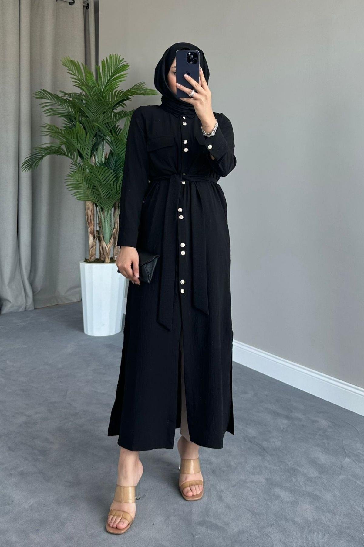 Uzun Altn Tunik Elbise Siyah, Fiyatları 