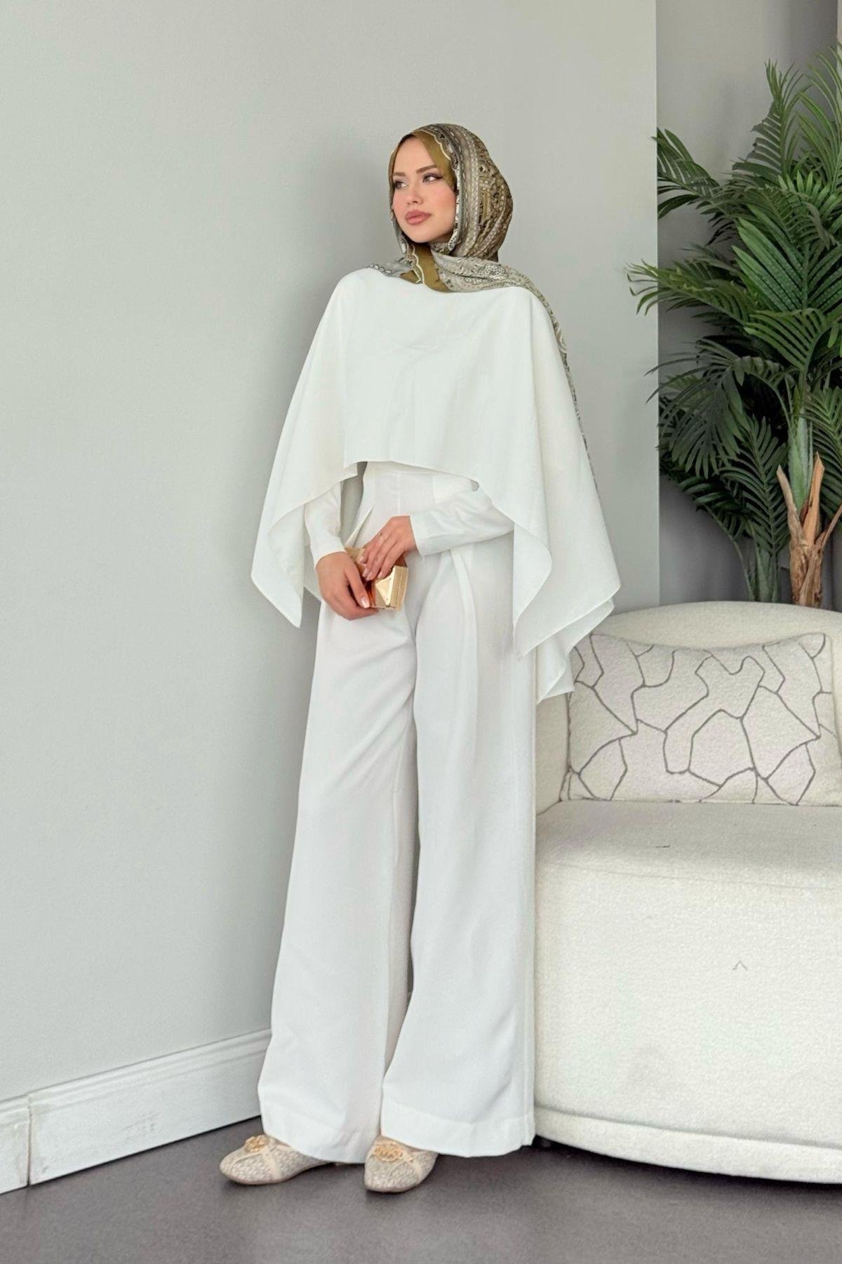 Vakkos Tulum Beyaz, Fiyatları Vakkos Tulum Beyaz- Haza Moda 