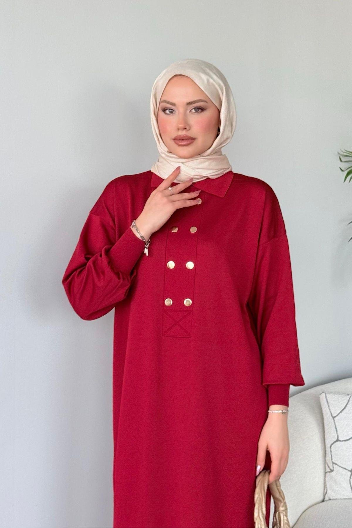 Versa Elbise Bordo, Fiyatları 